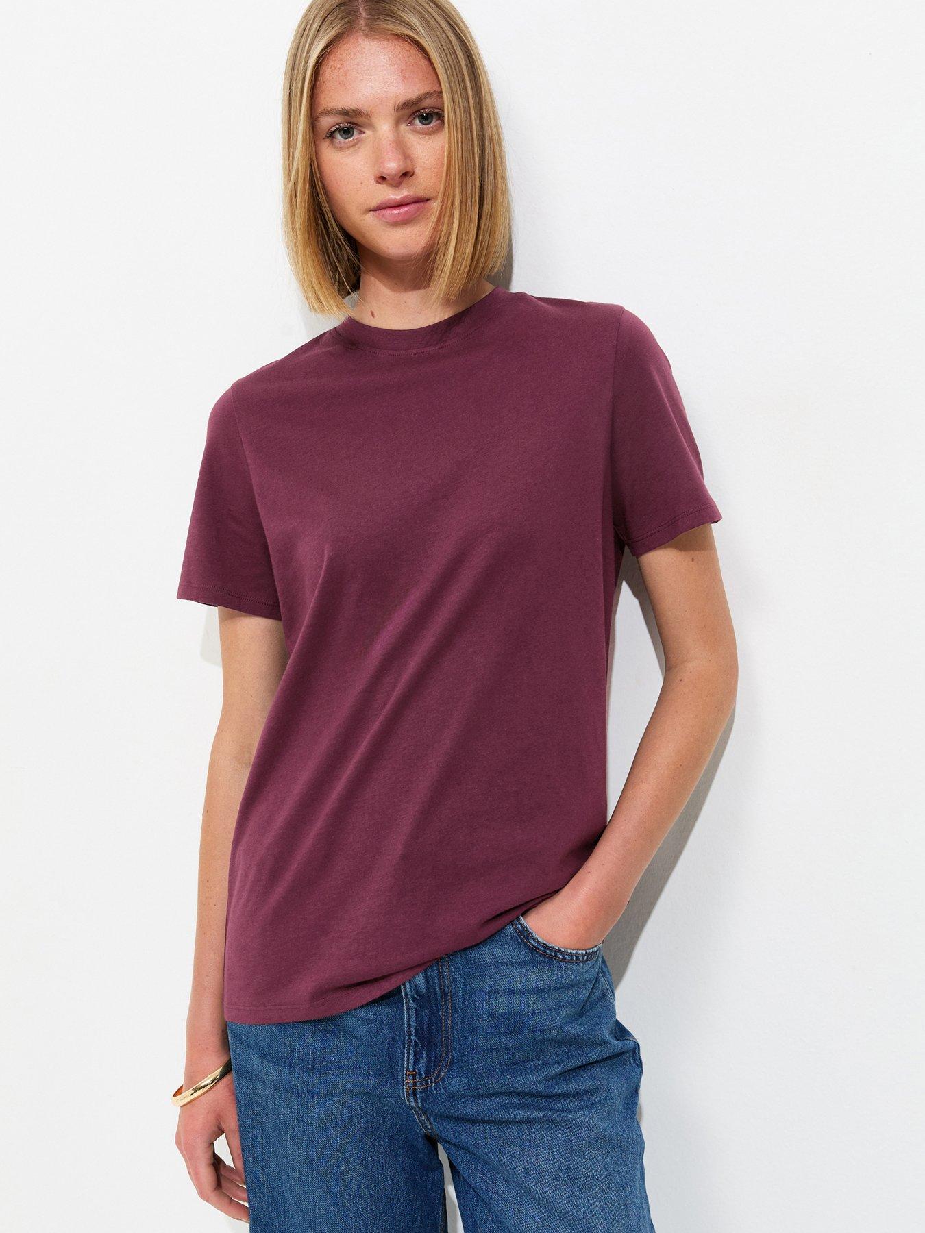 New Look Cotton T-Shirt - Red