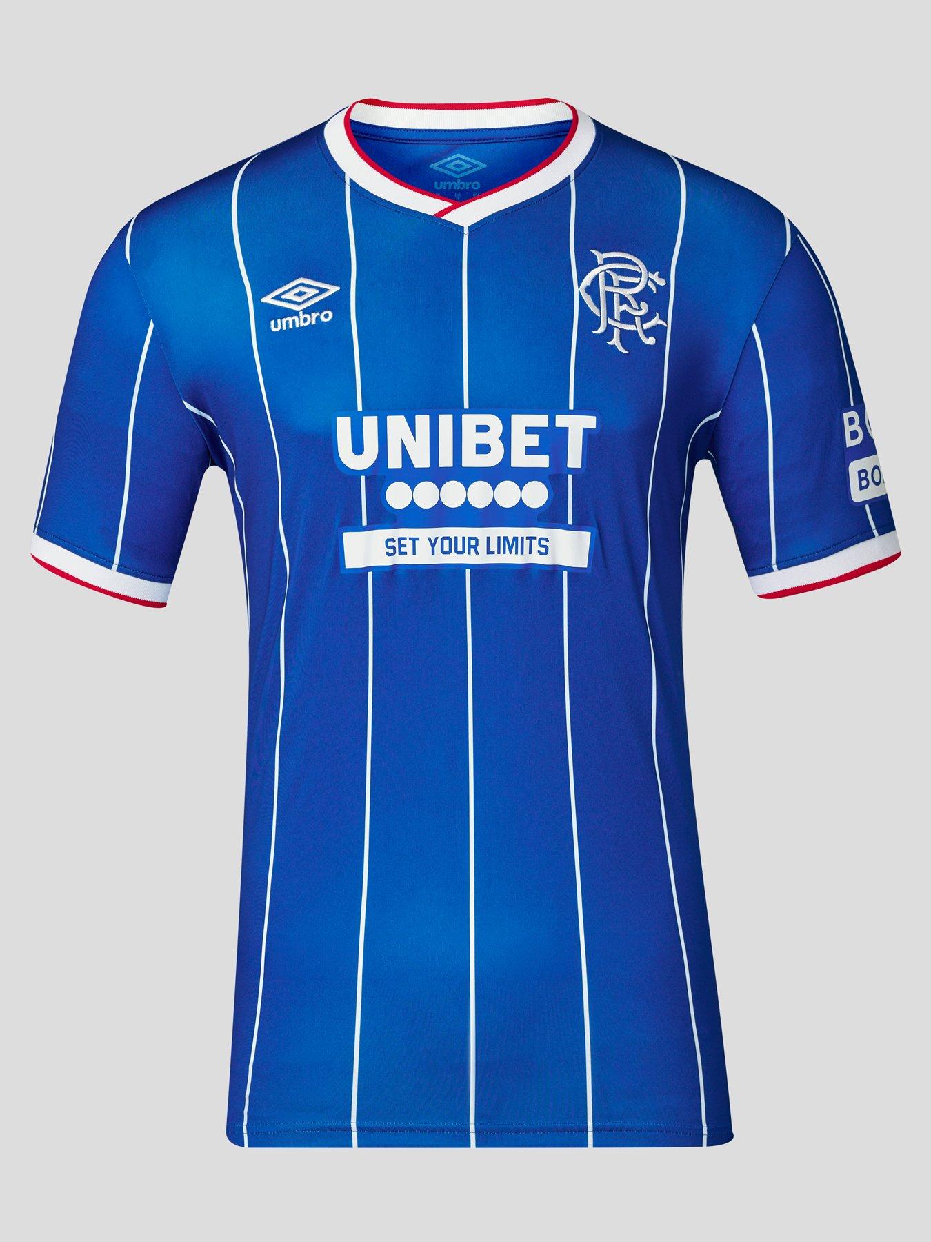 Umbro Rangers Mens 26/27 Home Stadium Replica Shirt - Blue