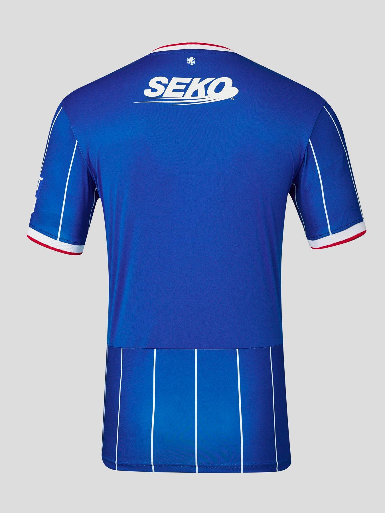 Image 2 of 4 of Umbro Rangers Mens 26/27 Home Stadium Replica Shirt - Blue