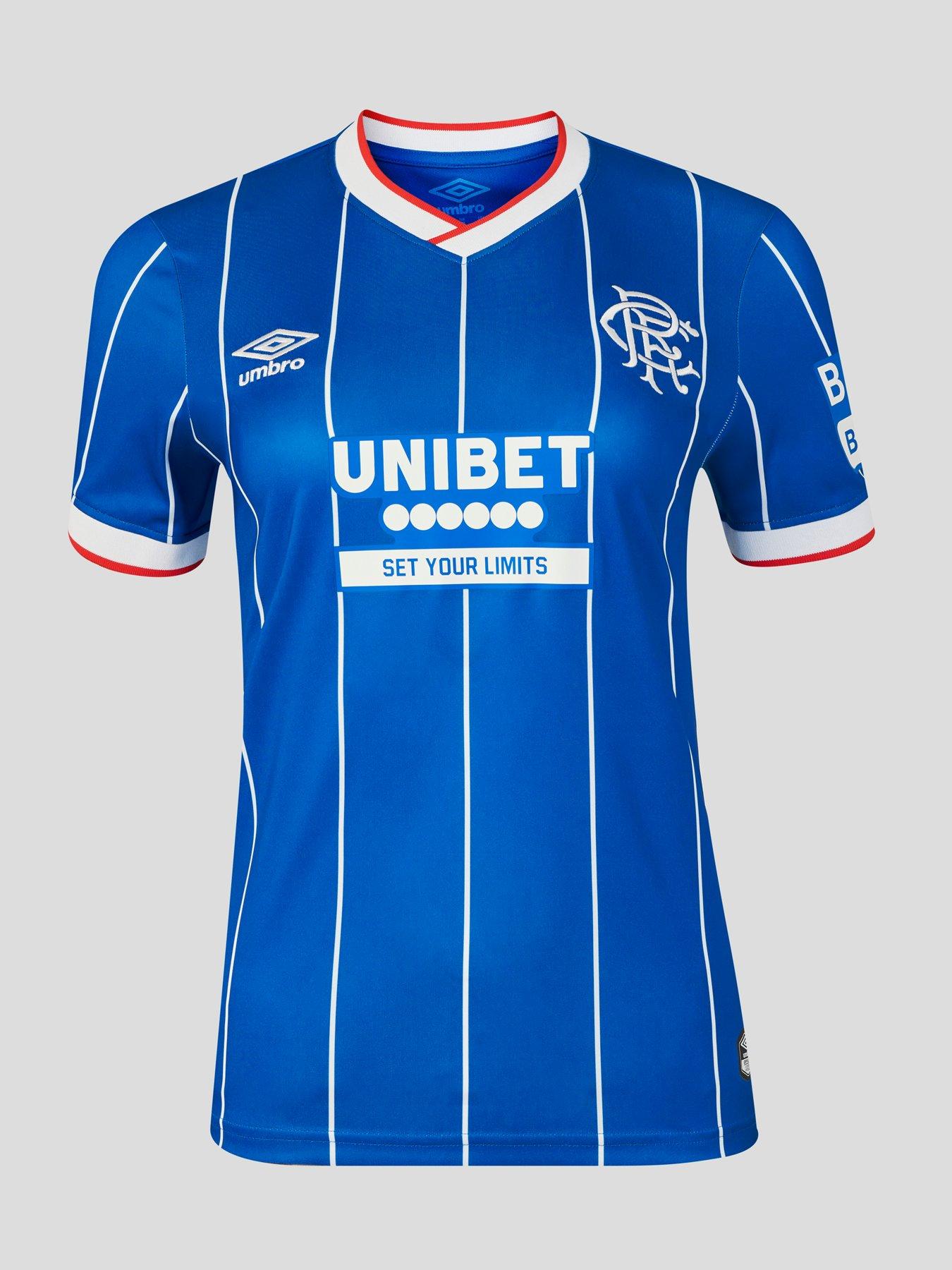 Umbro Rangers Womens 26/27 Home Stadium Replica Shirt - Blue