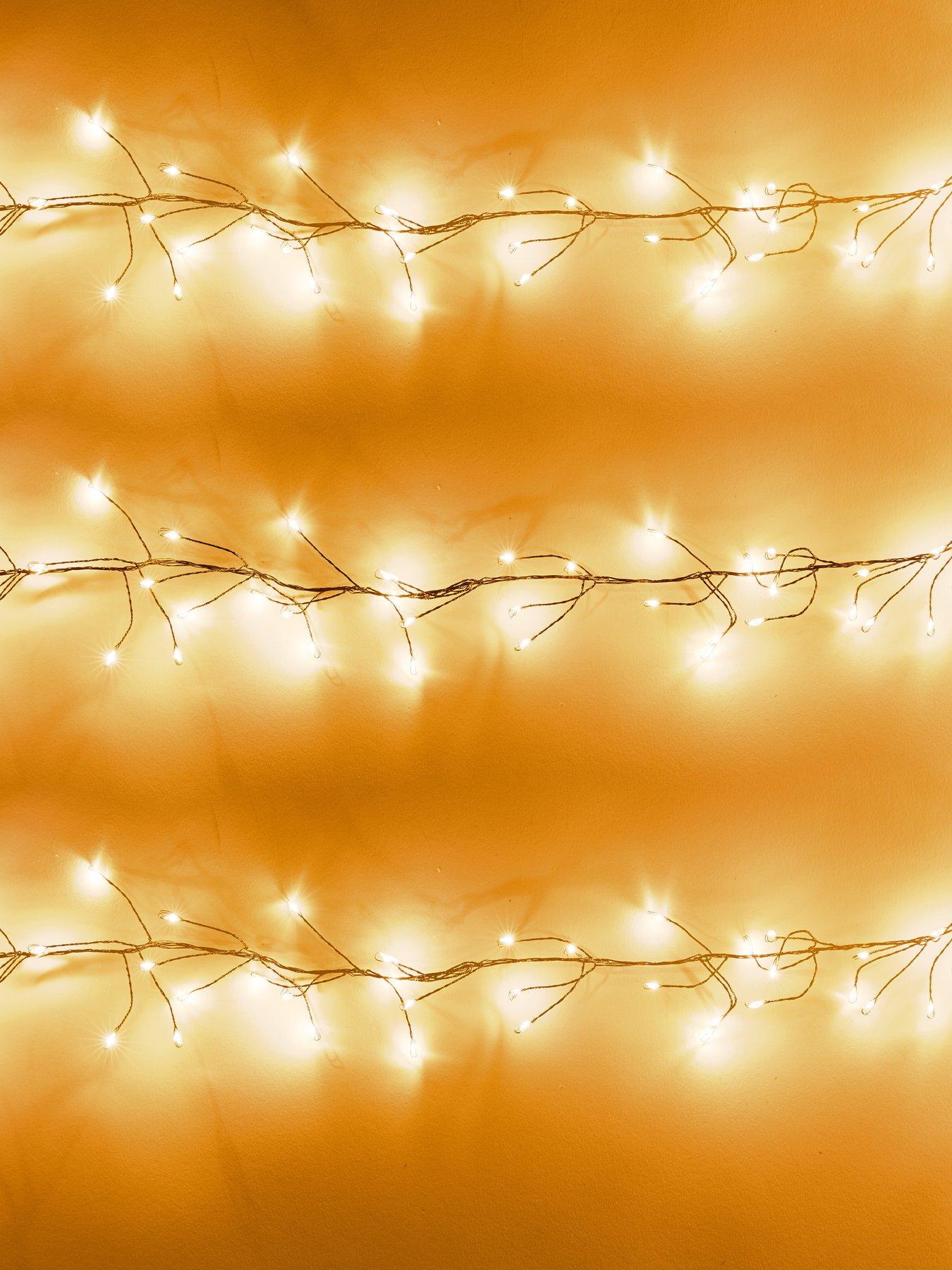 Image 3 of 3 of Festive 1440&nbsp;Dewdrop Cluster Christmas&nbsp;Lights