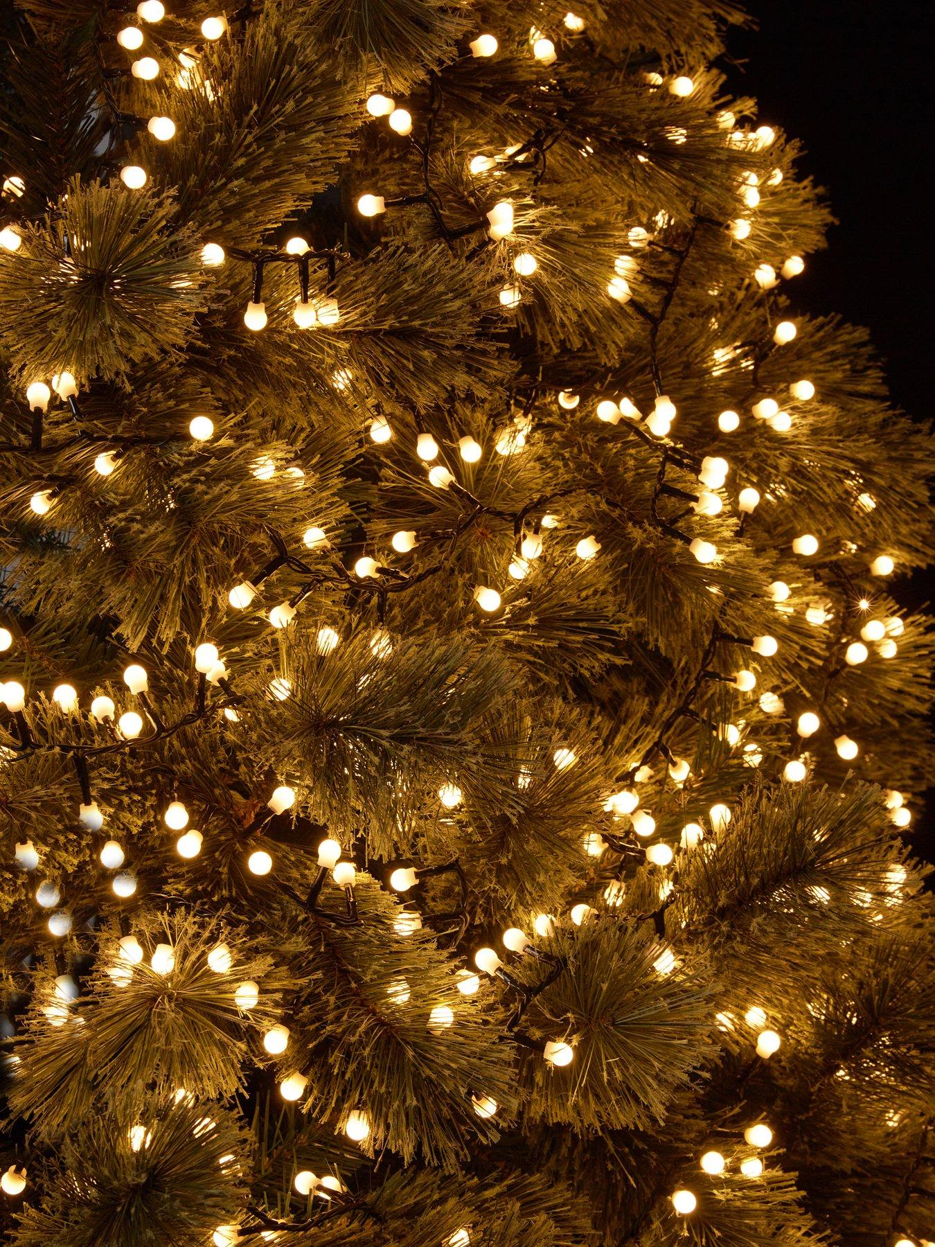 Image 1 of 3 of Festive 750 Mini Cherry Christmas Lights - Warm White