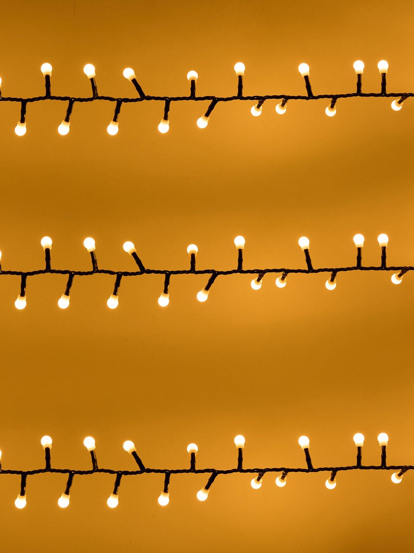 Image 3 of 3 of Festive 750 Mini Cherry Christmas Lights - Warm White
