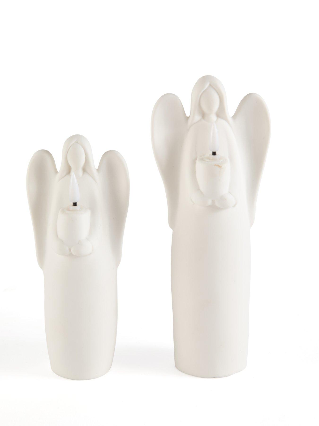 Image 2 of 7 of Festive Pack Of 2 Lit Angels