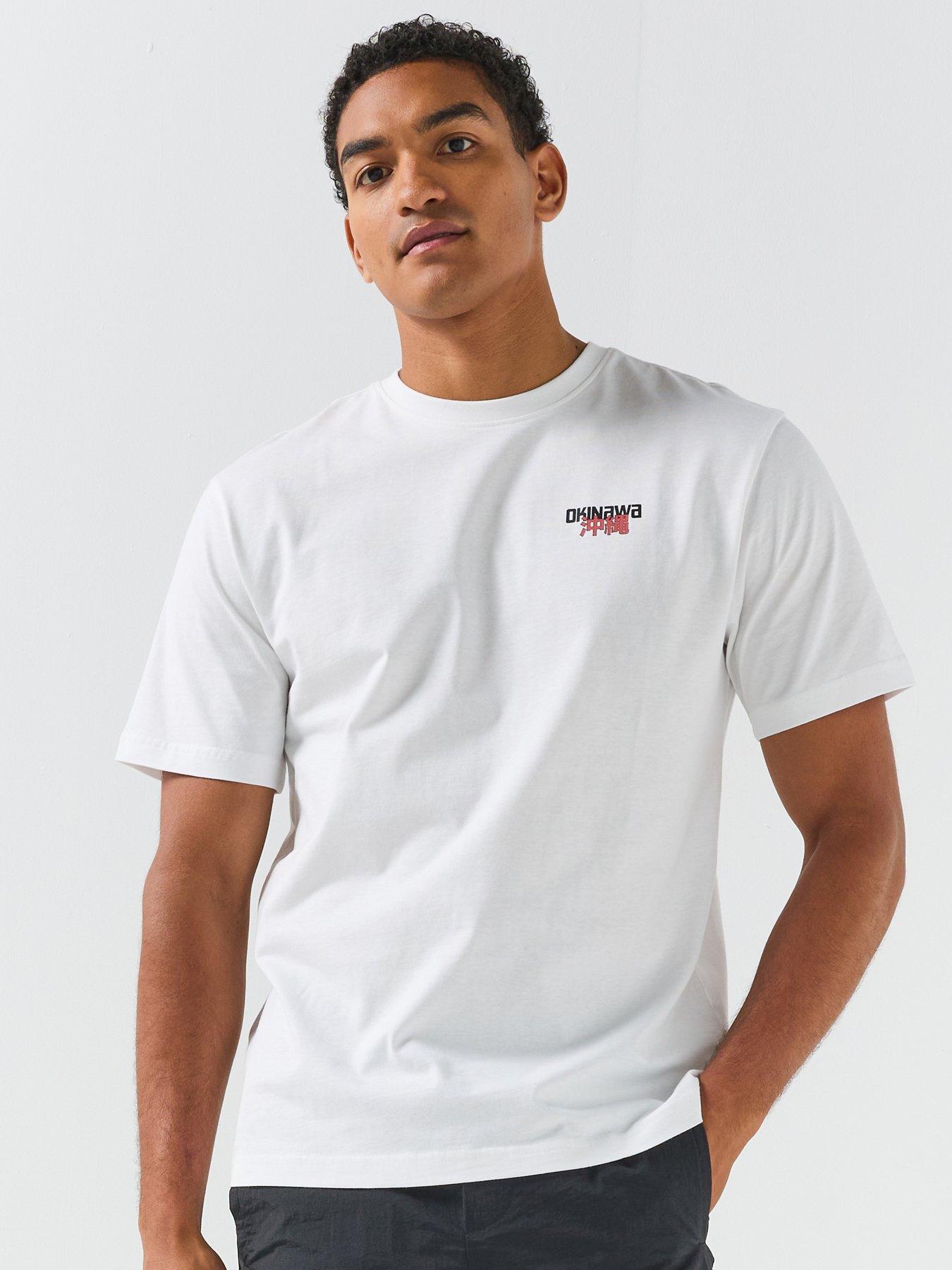 Image 1 of 6 of ONLY & SONS Only&amp;sons Okinawa Graphic T-shirt