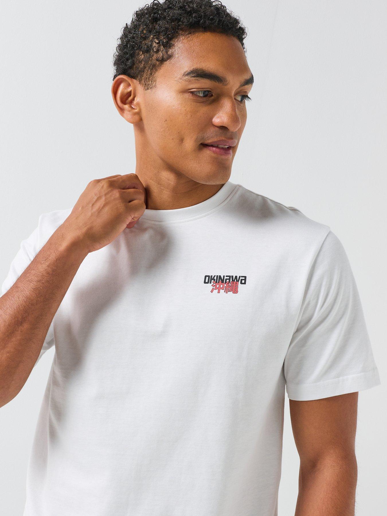 Image 4 of 6 of ONLY & SONS Only&amp;sons Okinawa Graphic T-shirt