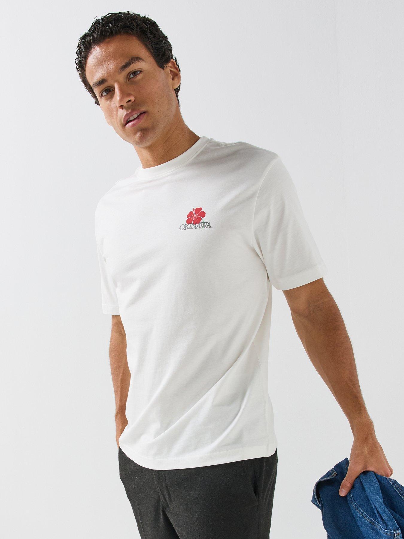 Image 2 of 6 of ONLY & SONS Only&amp;sons Okinawa Graphic T-shirt