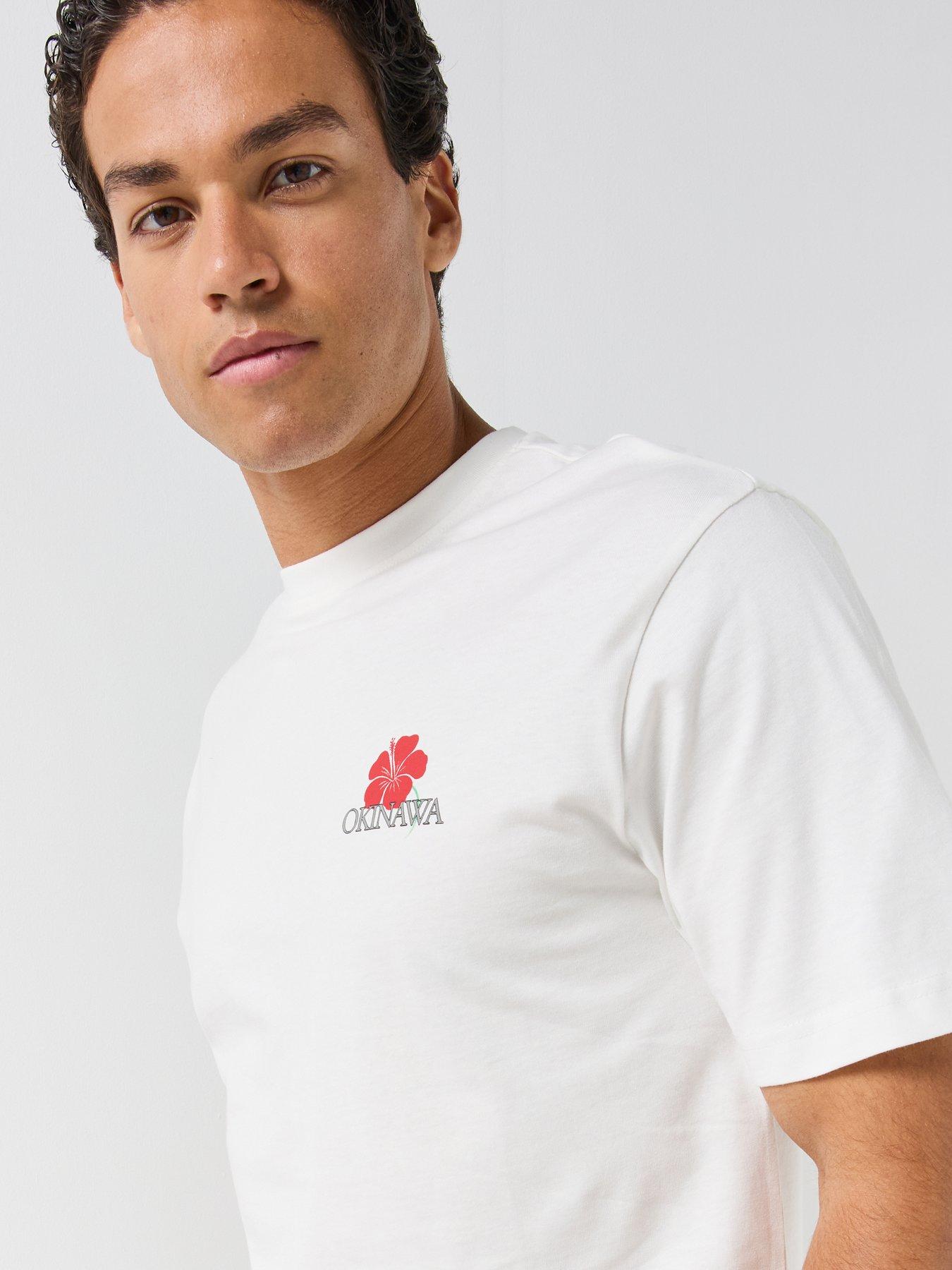 Image 5 of 6 of ONLY & SONS Only&amp;sons Okinawa Graphic T-shirt
