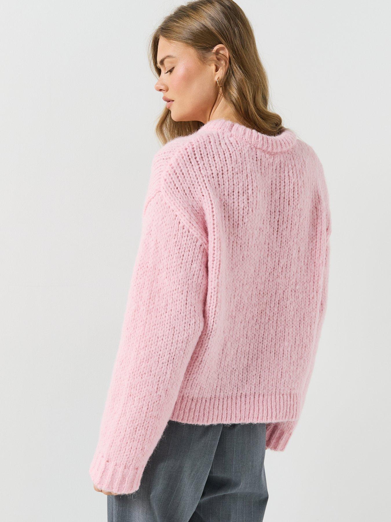 Image 2 of 6 of PIECES Dorthea Chunky Knit Jumper