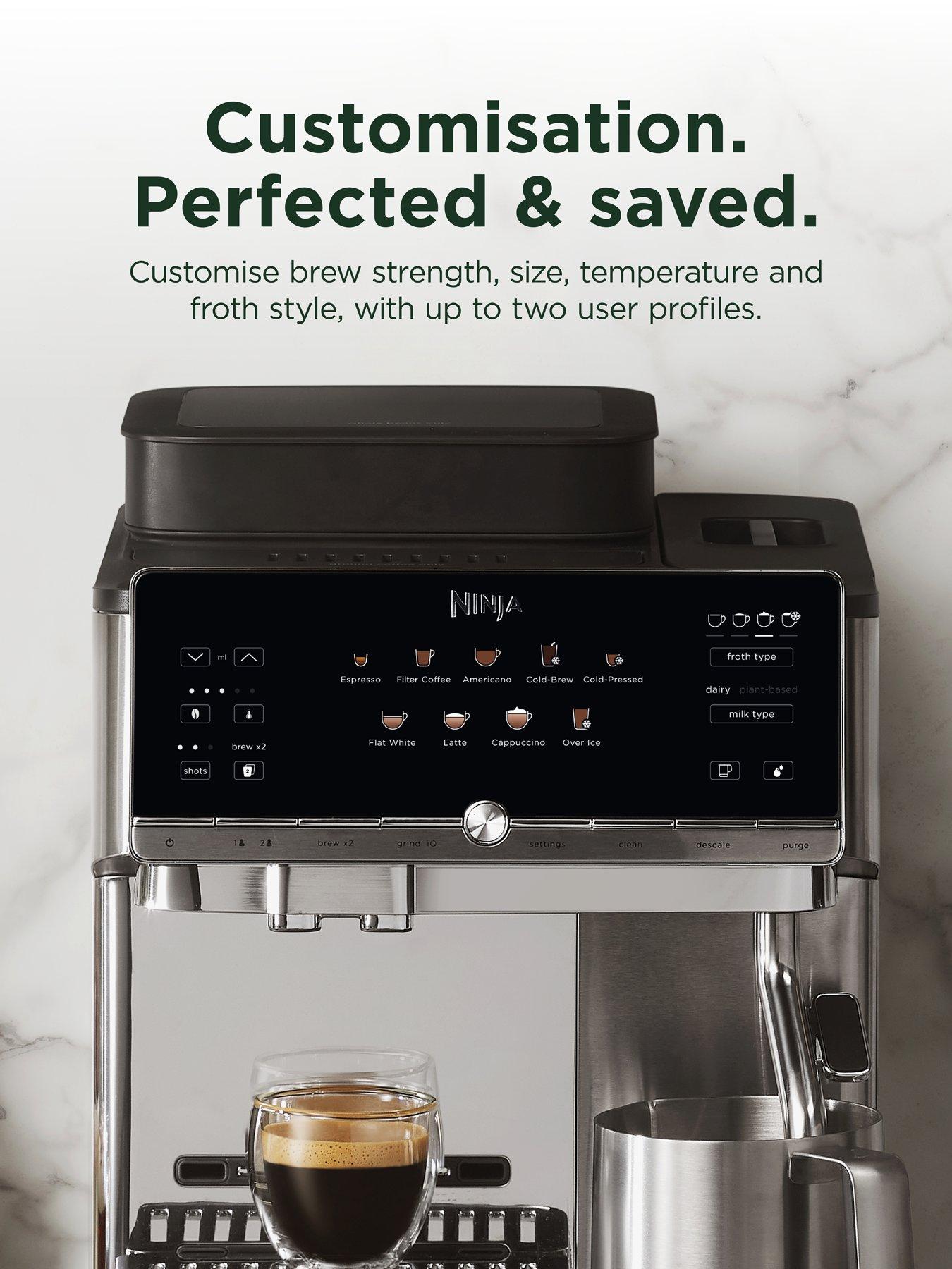 Image 4 of 7 of NINJA Ninja AutoBarista Automatic Espresso Machine - AE1001UK