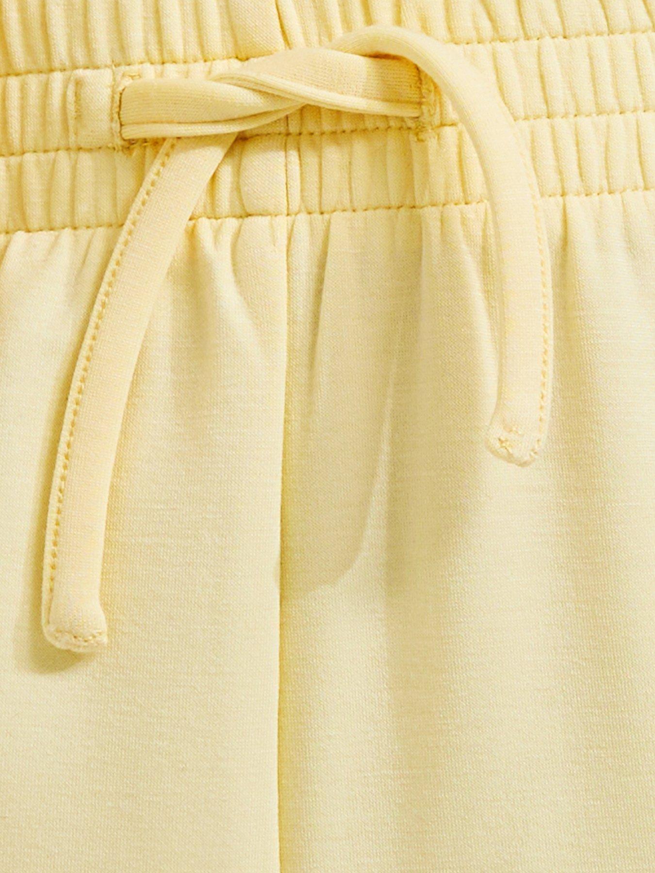 Image 5 of 5 of New Look 915 Girls Soft Touch Wide Leg Joggers - Yellow