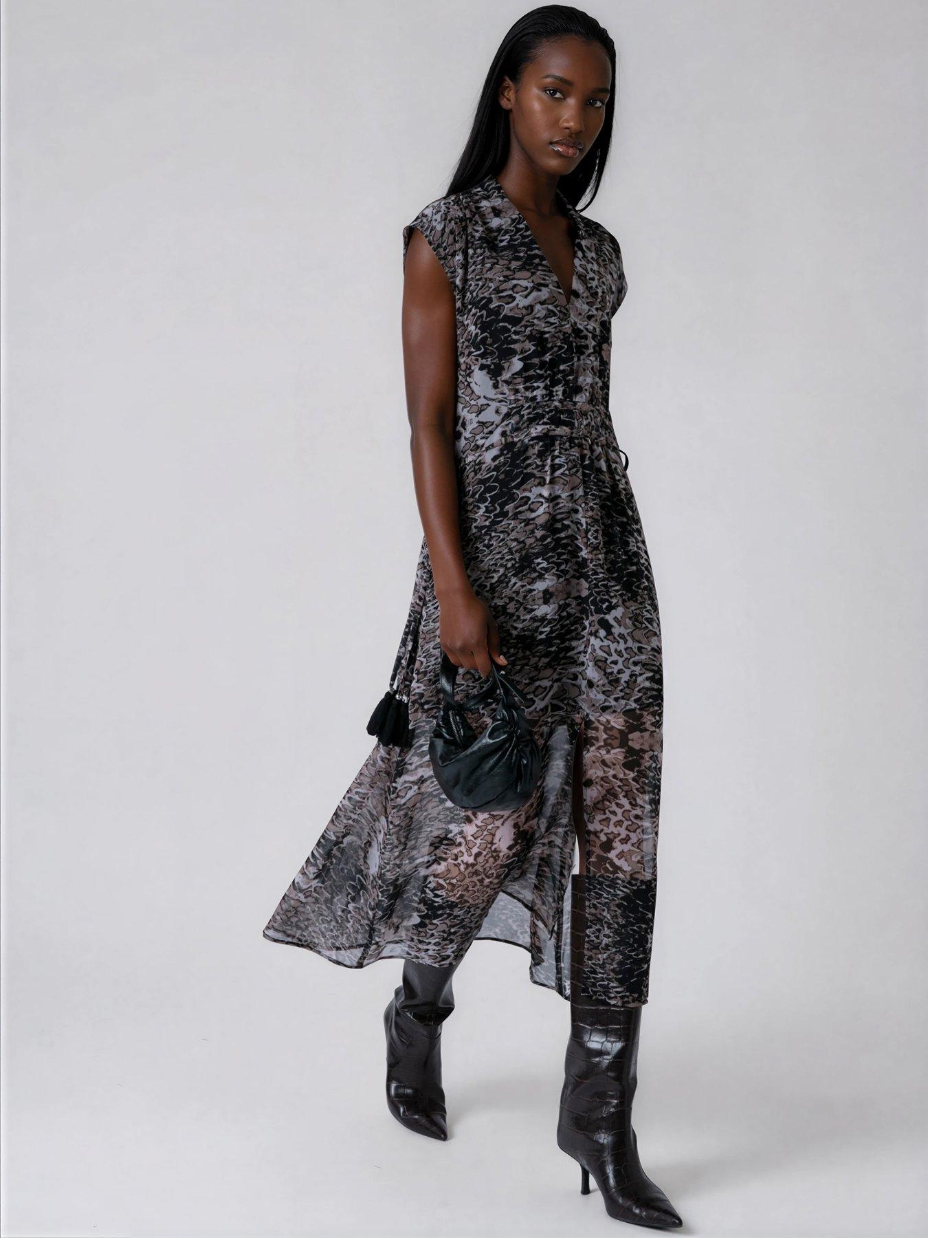 Image 1 of 6 of Religion Emerald Midi Maxi dress
