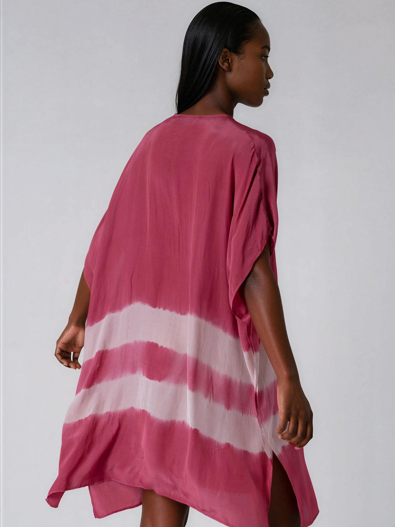 Image 2 of 7 of Religion Ella Tie Dye Kaftan Beach Wear