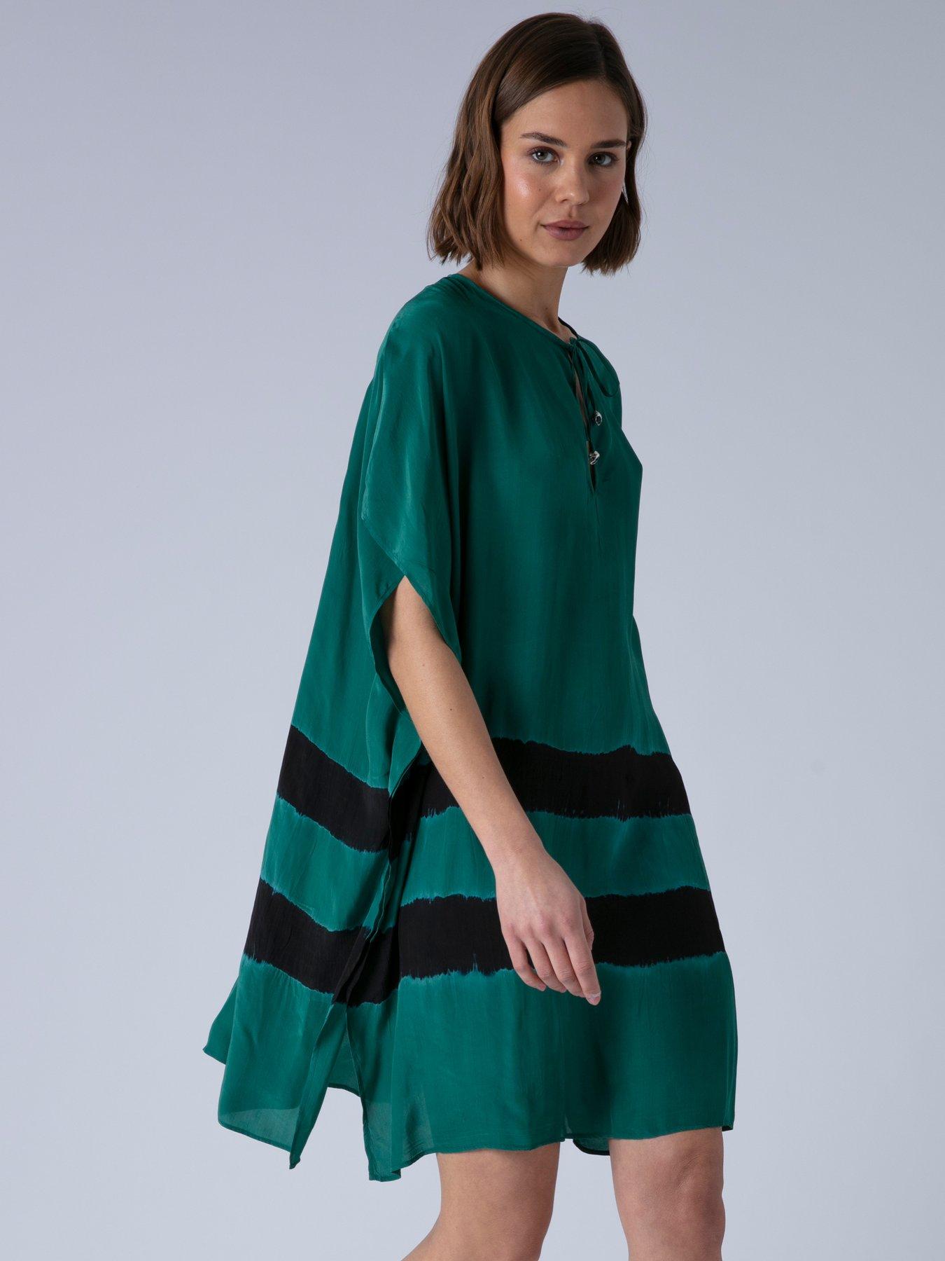 Image 4 of 7 of Religion Ella Tie Dye Kaftan Beach Wear
