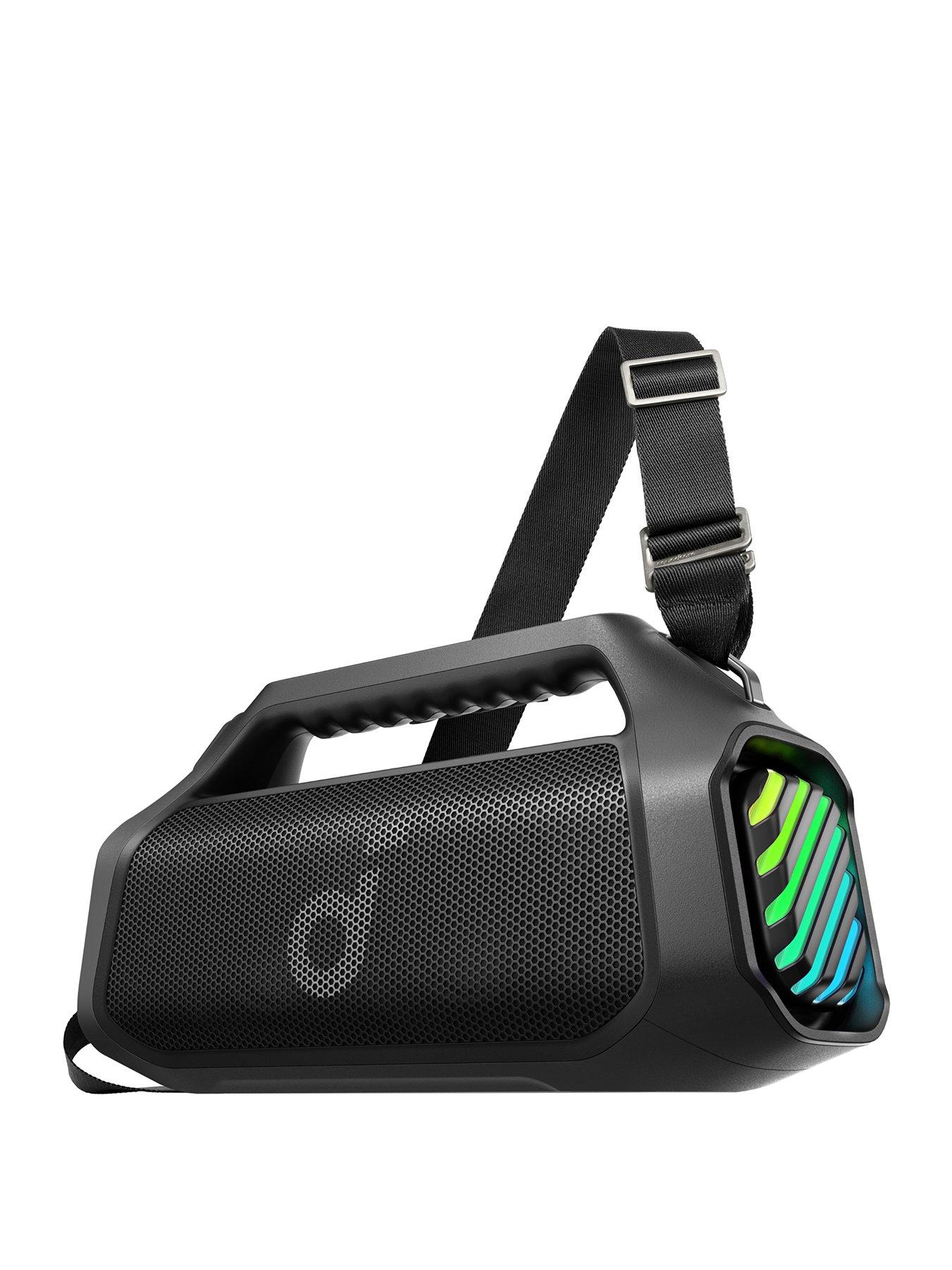 Soundcore Boom 2 Pro, Portable Bluetooth Speaker, Black