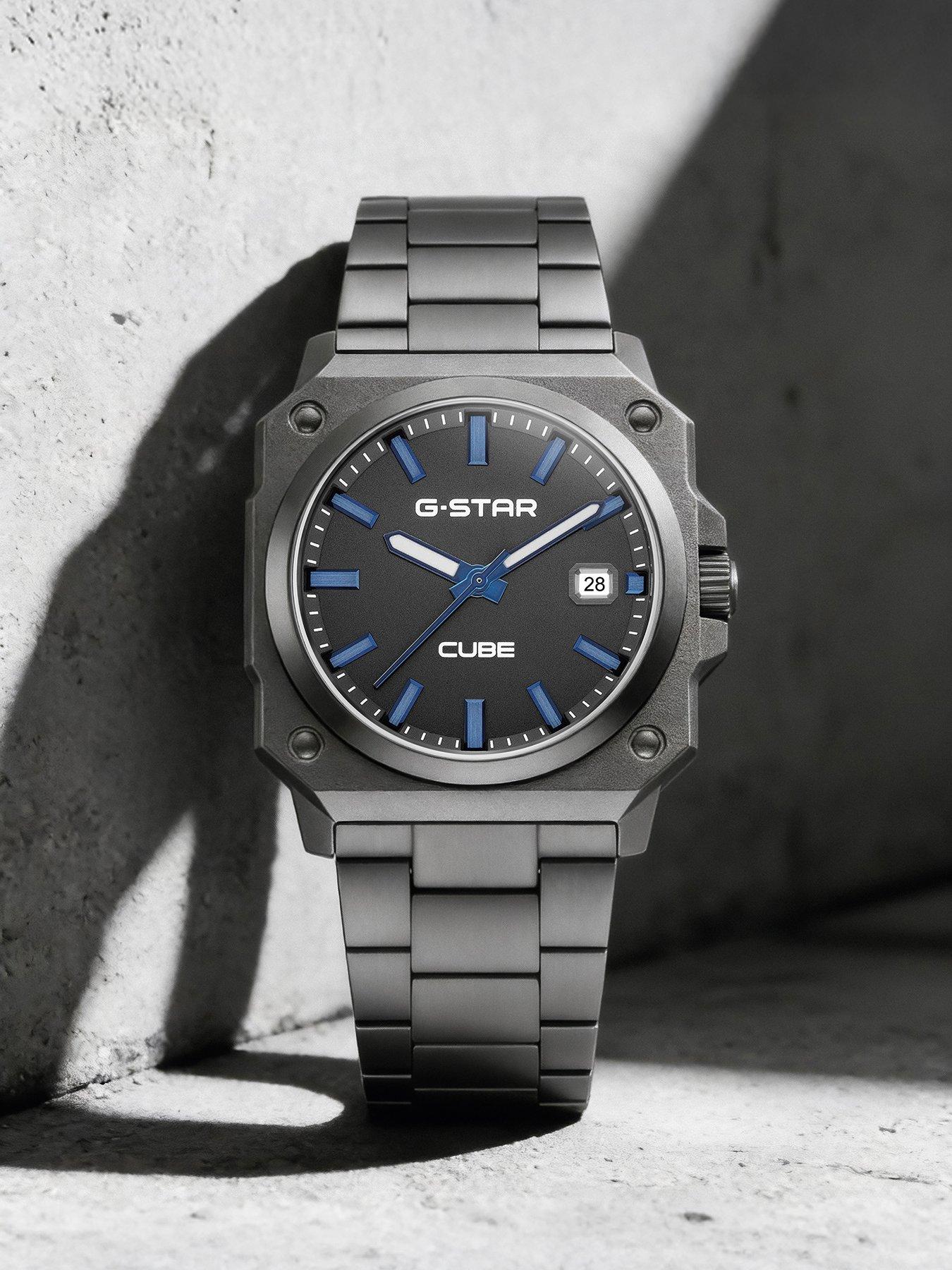 Image 6 of 7 of Gstar Cube Bracelet Watch