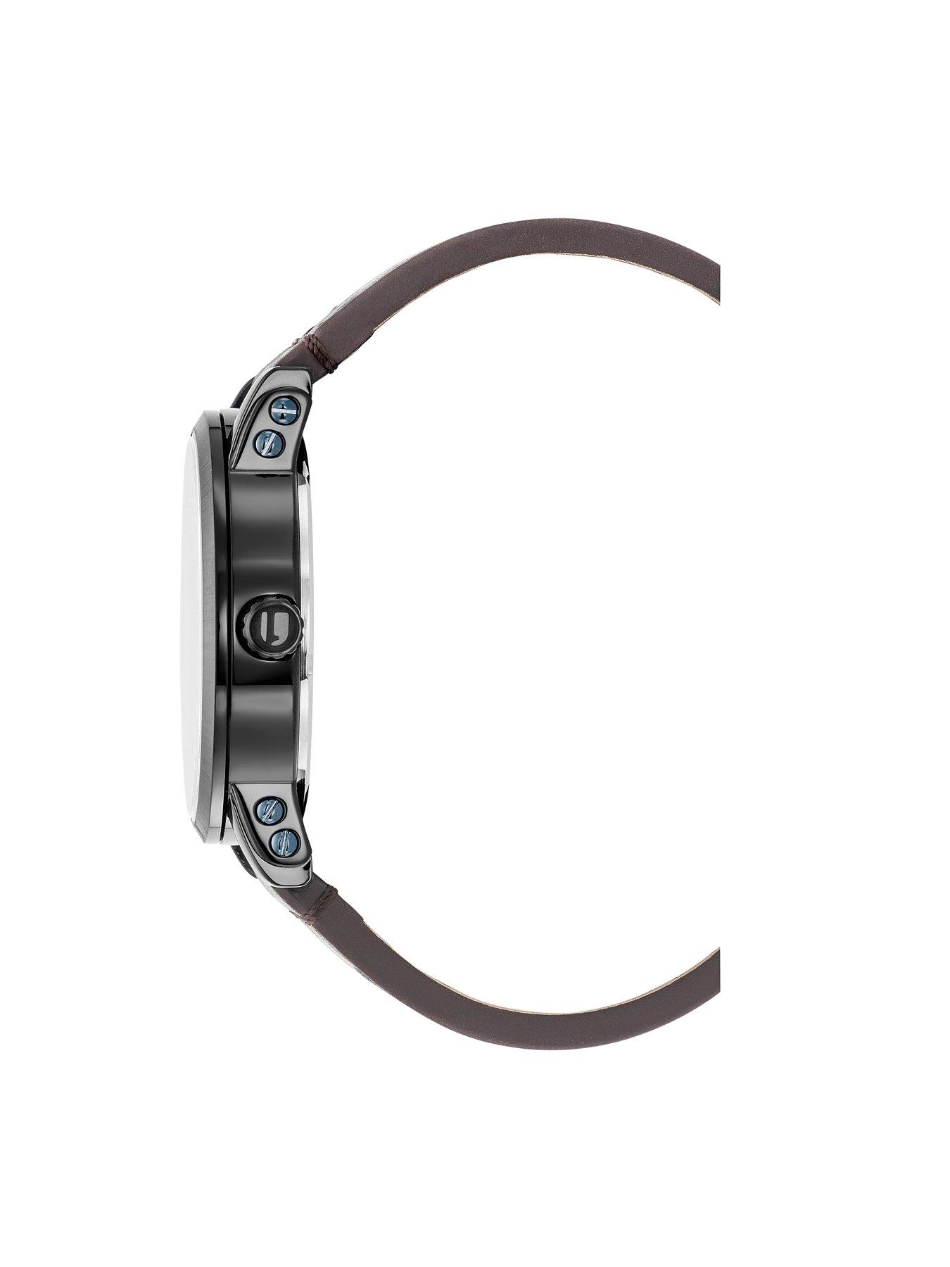 Image 3 of 5 of Gstar Rovic leather strap watch