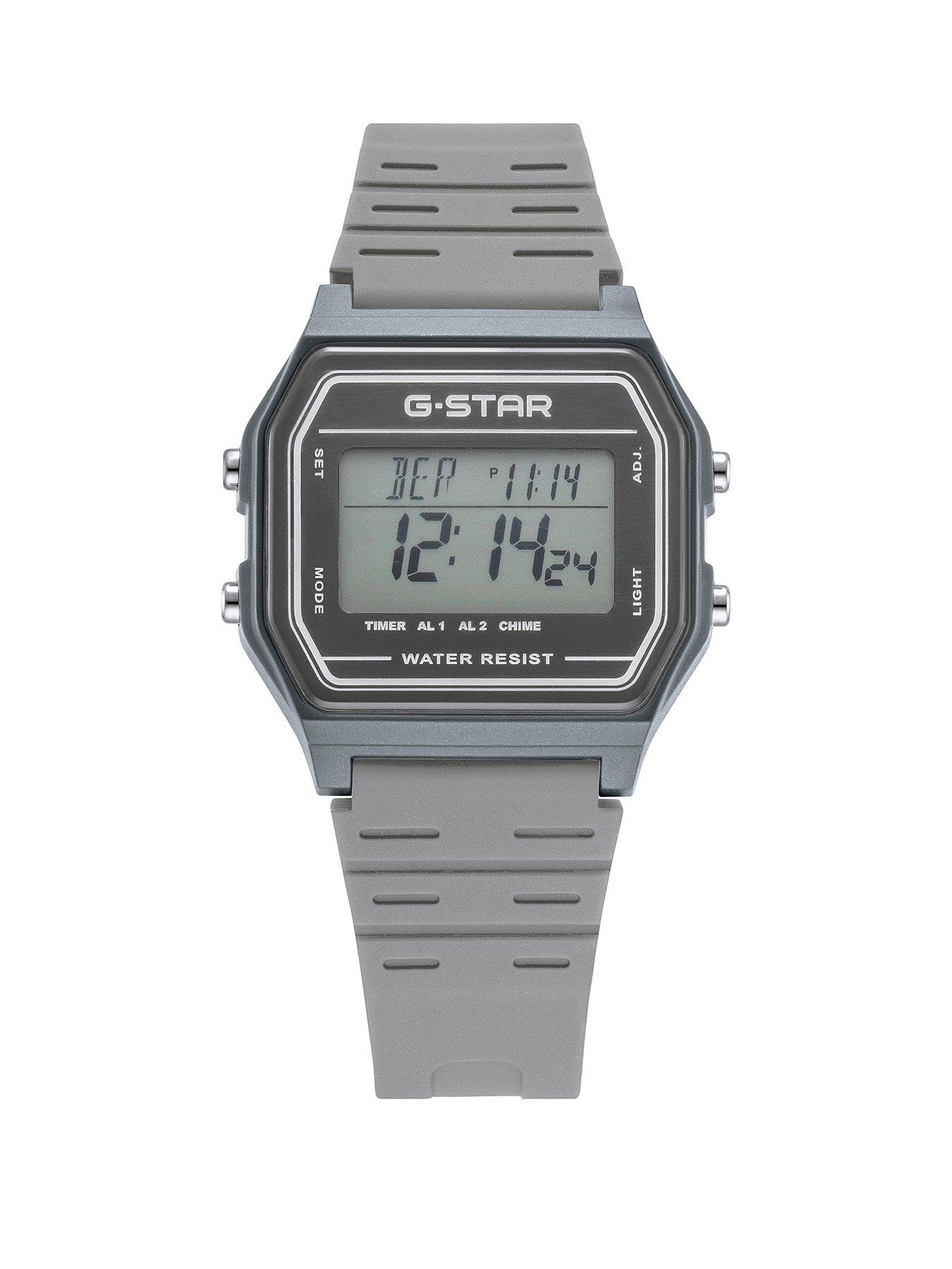 G-STAR Gridline Silicone Chronograph Watch
