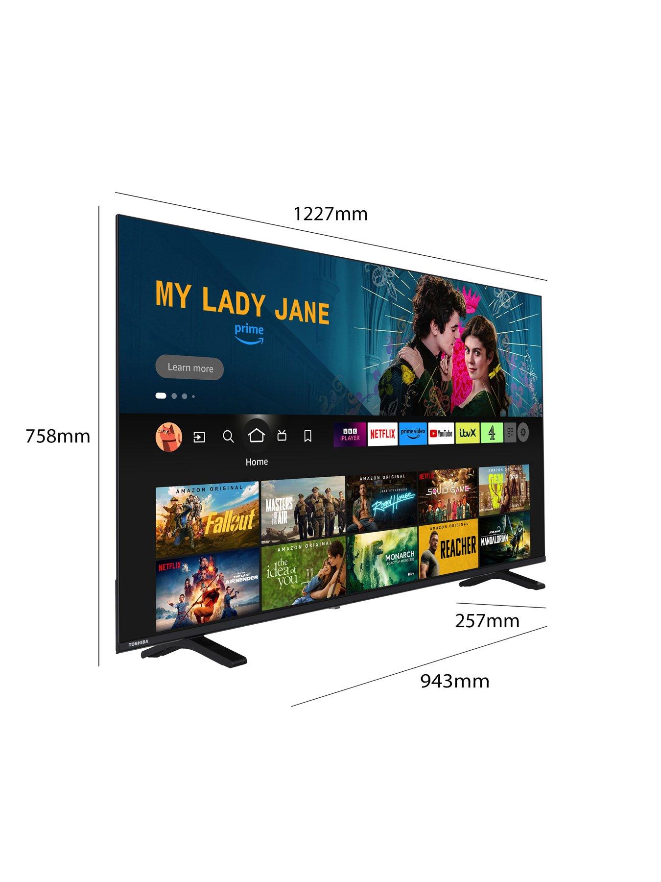 Image 3 of 8 of Toshiba 55" UF26 Fire 4K HDR TV 55UF2653DB