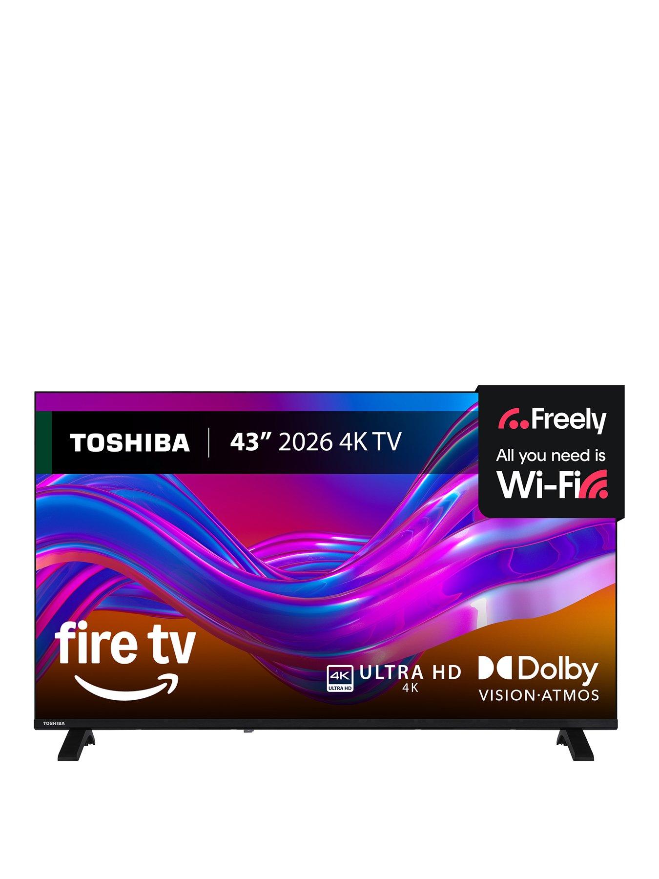 Image 1 of 8 of Toshiba 43" UF26 Fire 4K HDR TV 43UF2653DB