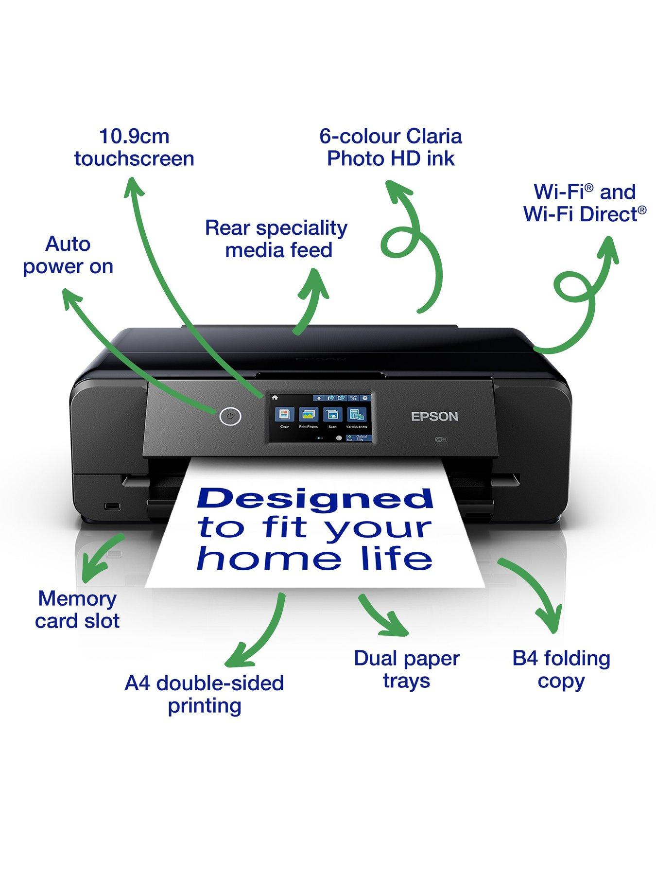 Image 2 of 7 of Epson Expression Photo XP-980 A3 Multifunction Wireless Inkjet Printer