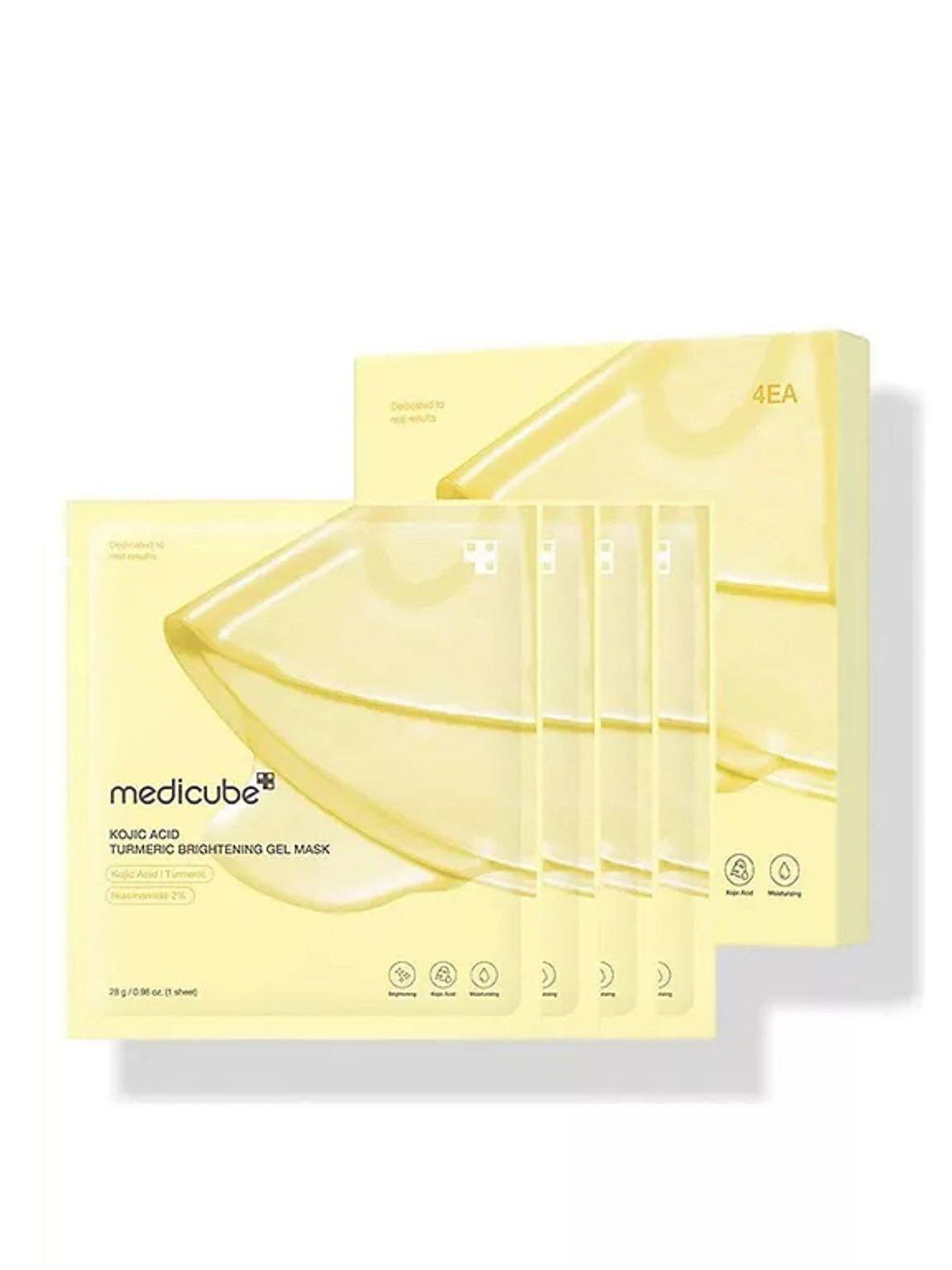 Medicube Kojic Acid Tumeric Bright Gel Mask 4pc