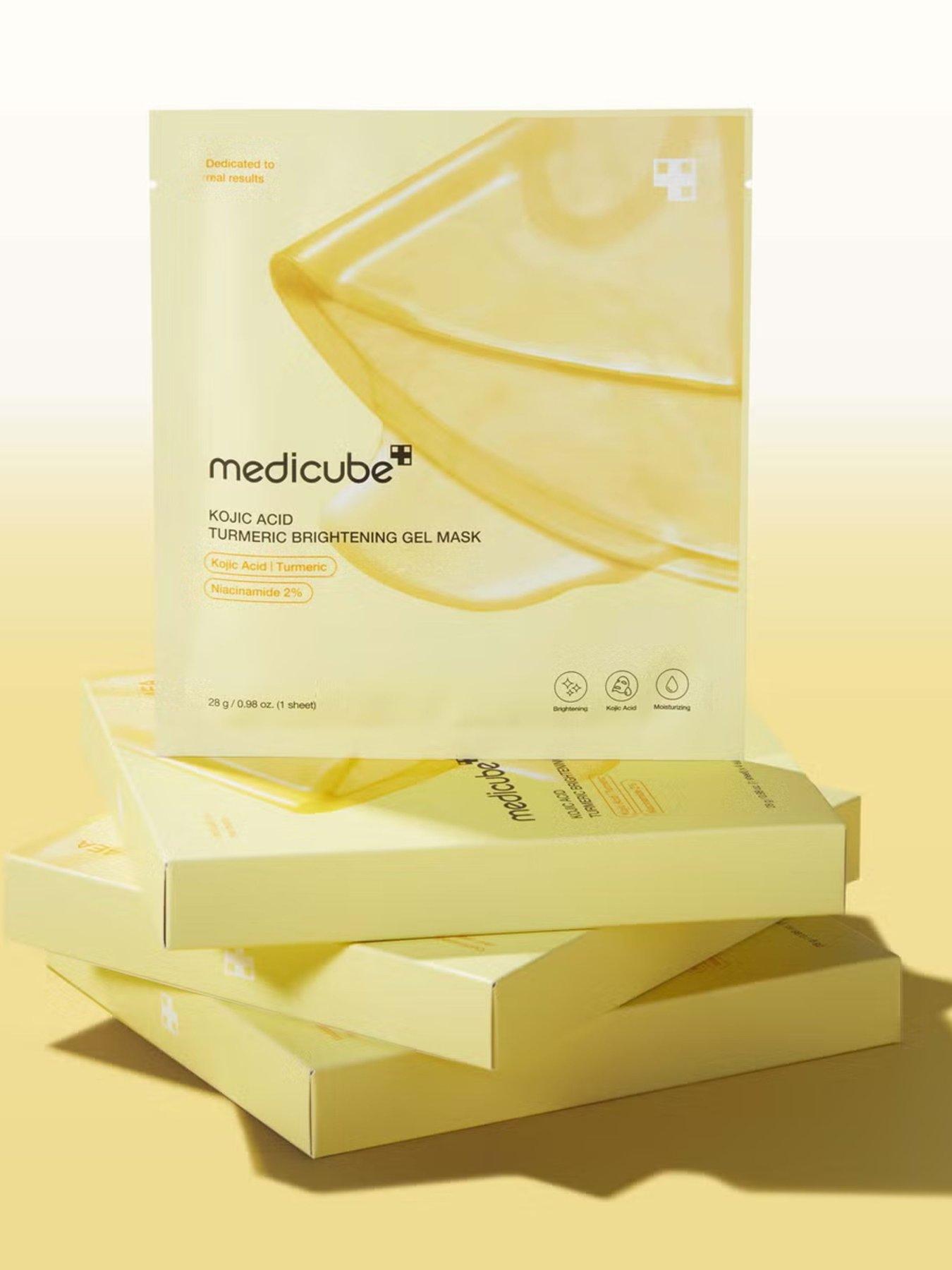 Image 4 of 5 of Medicube Medicube Kojic Acid Tumeric Bright Gel Mask 4pc