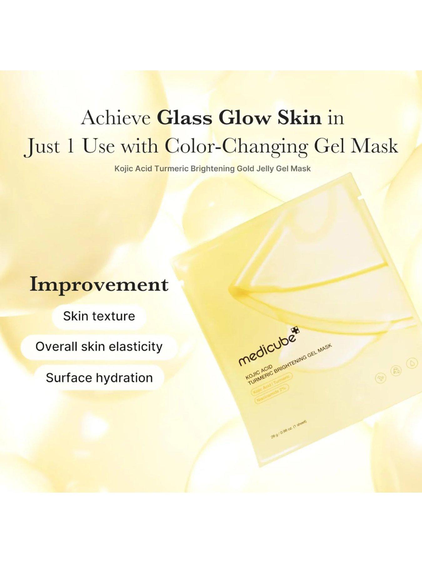 Image 5 of 5 of Medicube Medicube Kojic Acid Tumeric Bright Gel Mask 4pc