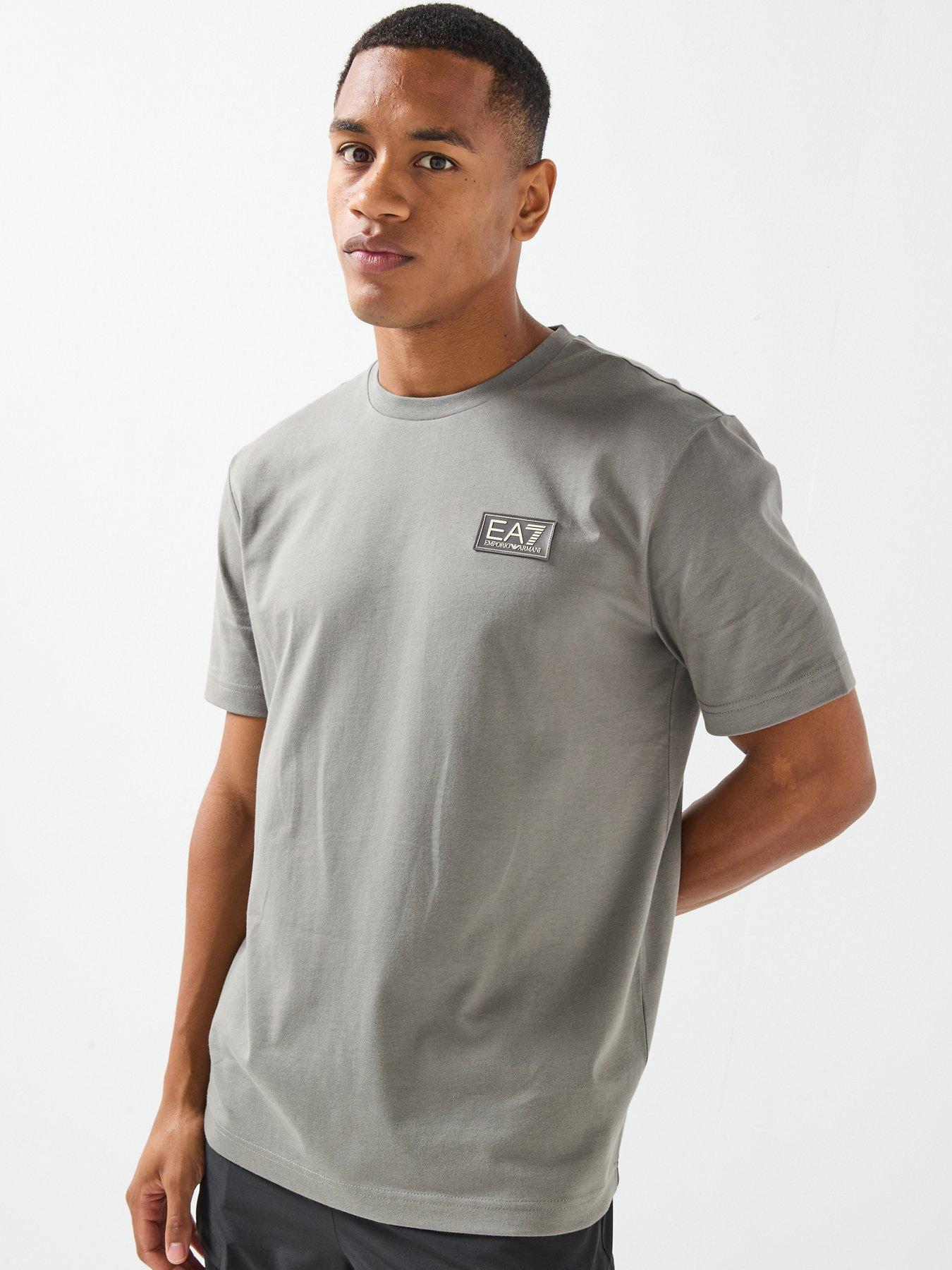 EA7 Emporio Armani Train Refined Logo T-Shirt - Grey
