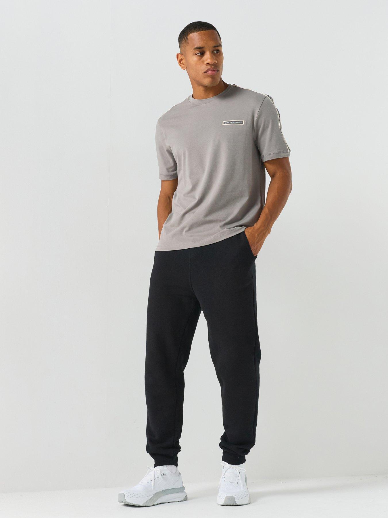 EA7 Emporio Armani Ea7 Emporio Armani Train Logo Taped T-shirt