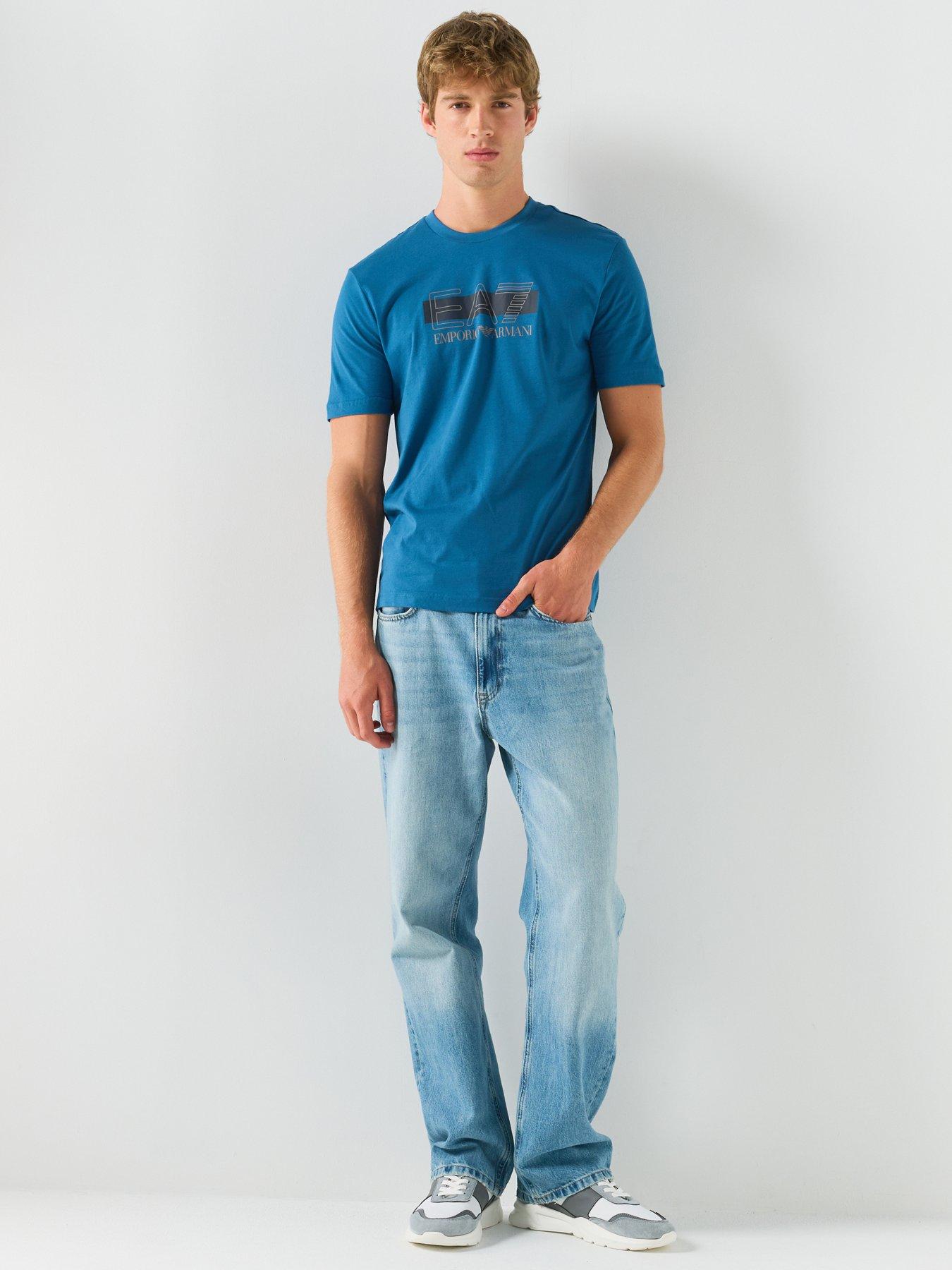 Image 3 of 6 of EA7 Emporio Armani Ea7 Emporio Armani Train Visibility T-shirt