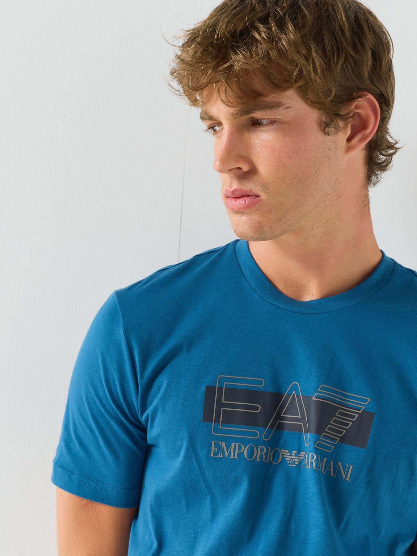 Image 4 of 6 of EA7 Emporio Armani Ea7 Emporio Armani Train Visibility T-shirt