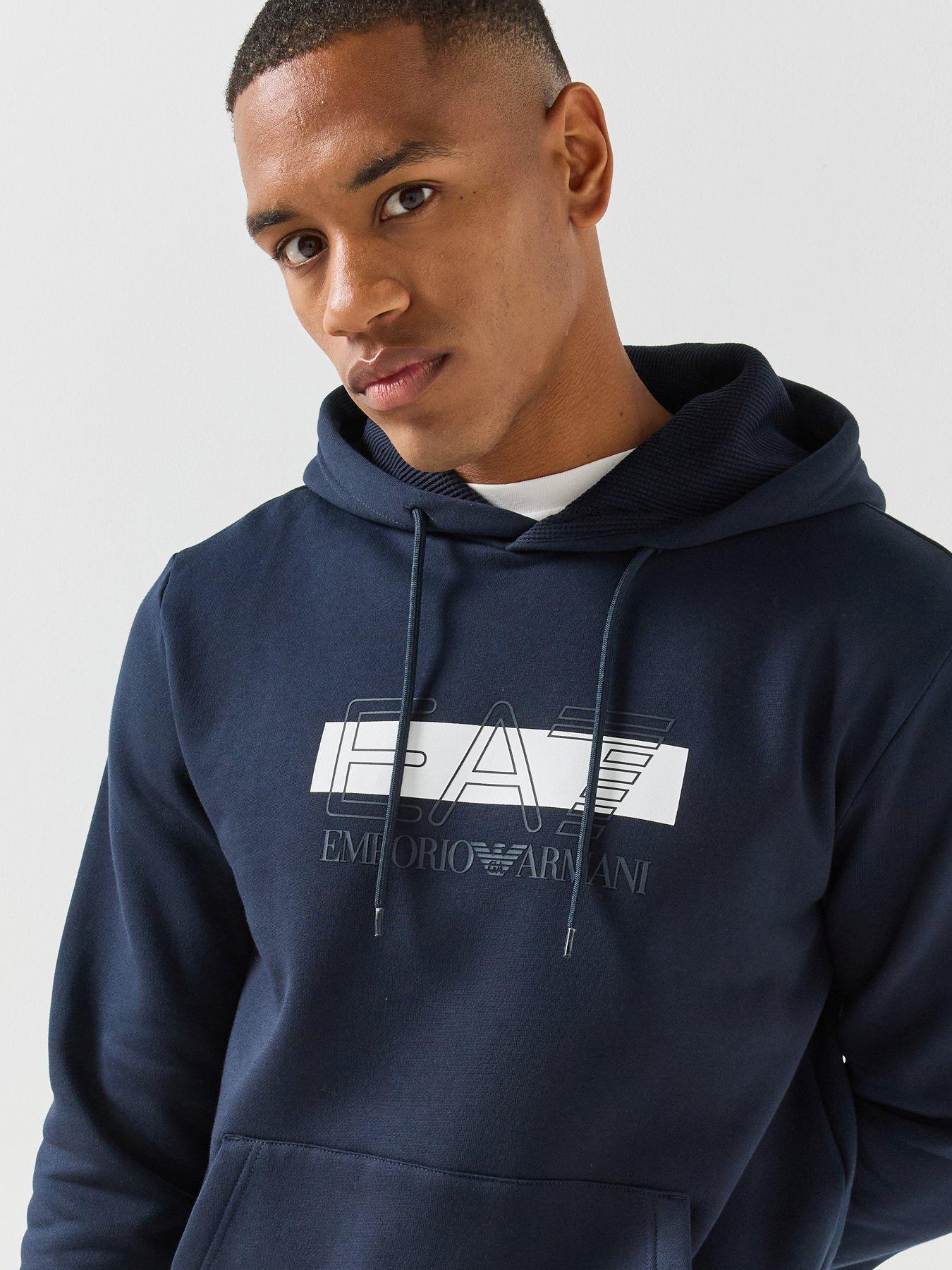 Image 4 of 4 of EA7 Emporio Armani Train Visibility Overhead Hoodie
