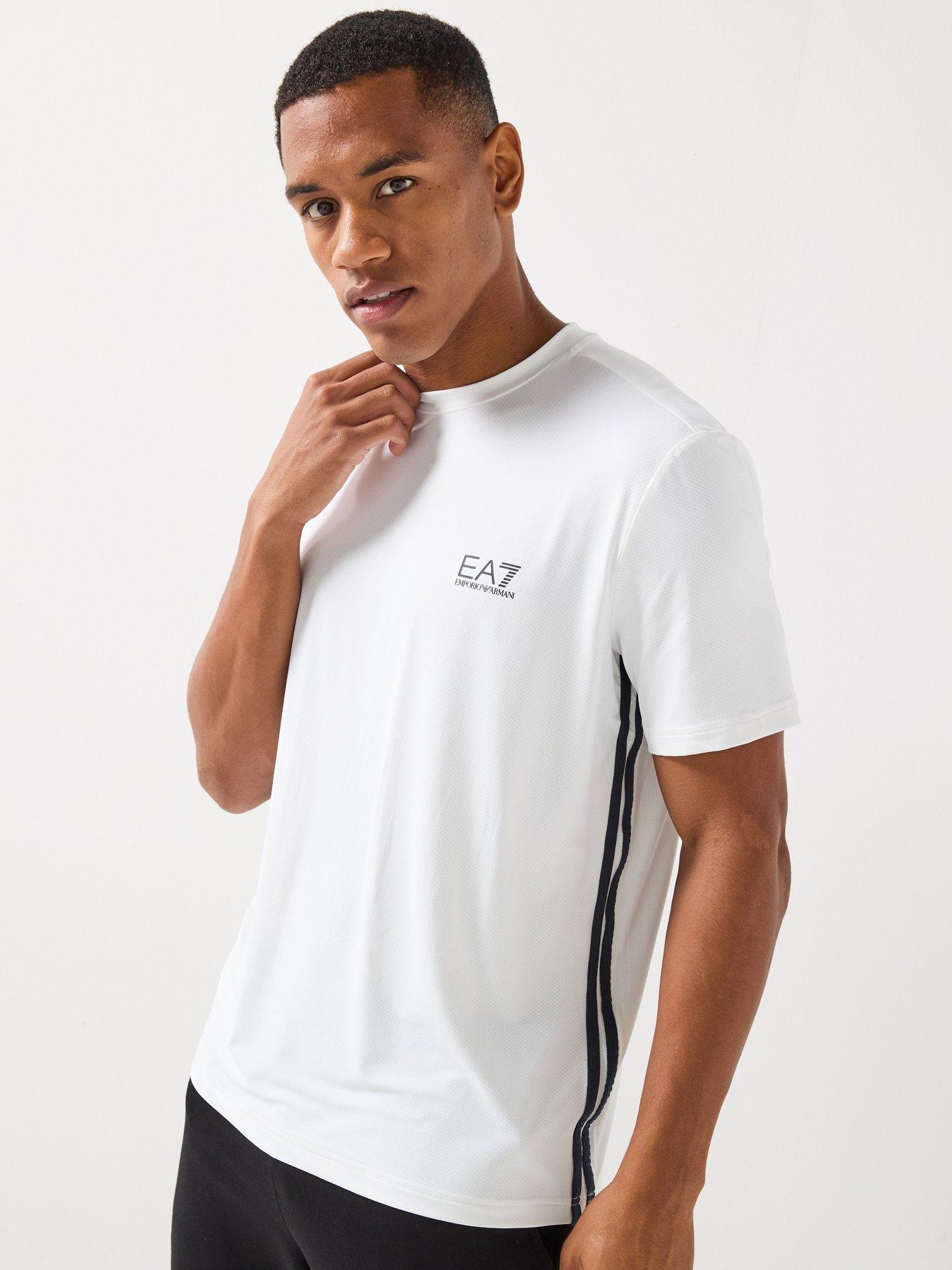 EA7 Emporio Armani Ea7 Emporio Armani Tennis Pro Textured T-shirt