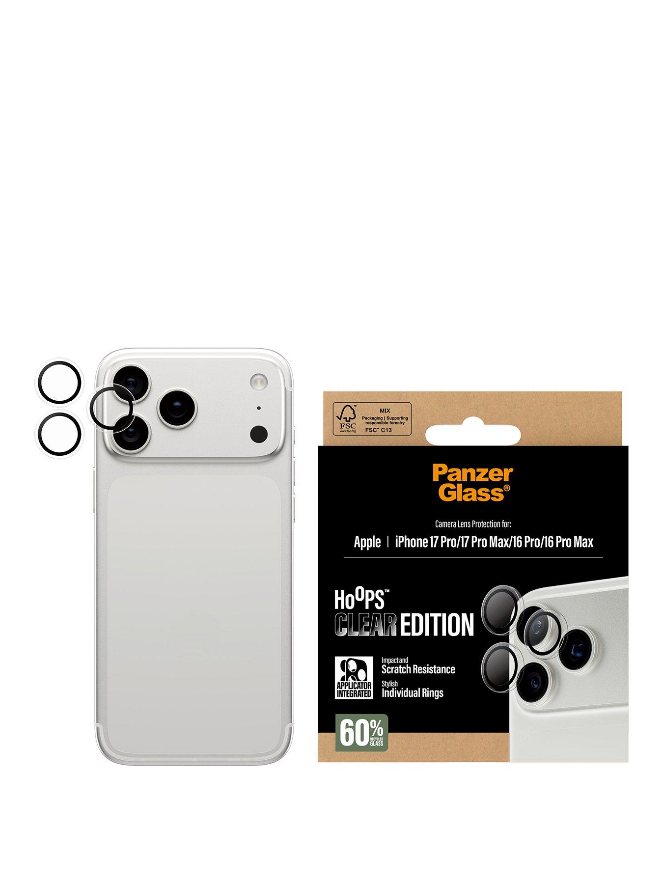 Panzerglass Hoops Transparent iPhone 17 Pro , iPhone 17 Pro Max , iPhone 16 Pro , 16 Pro Max