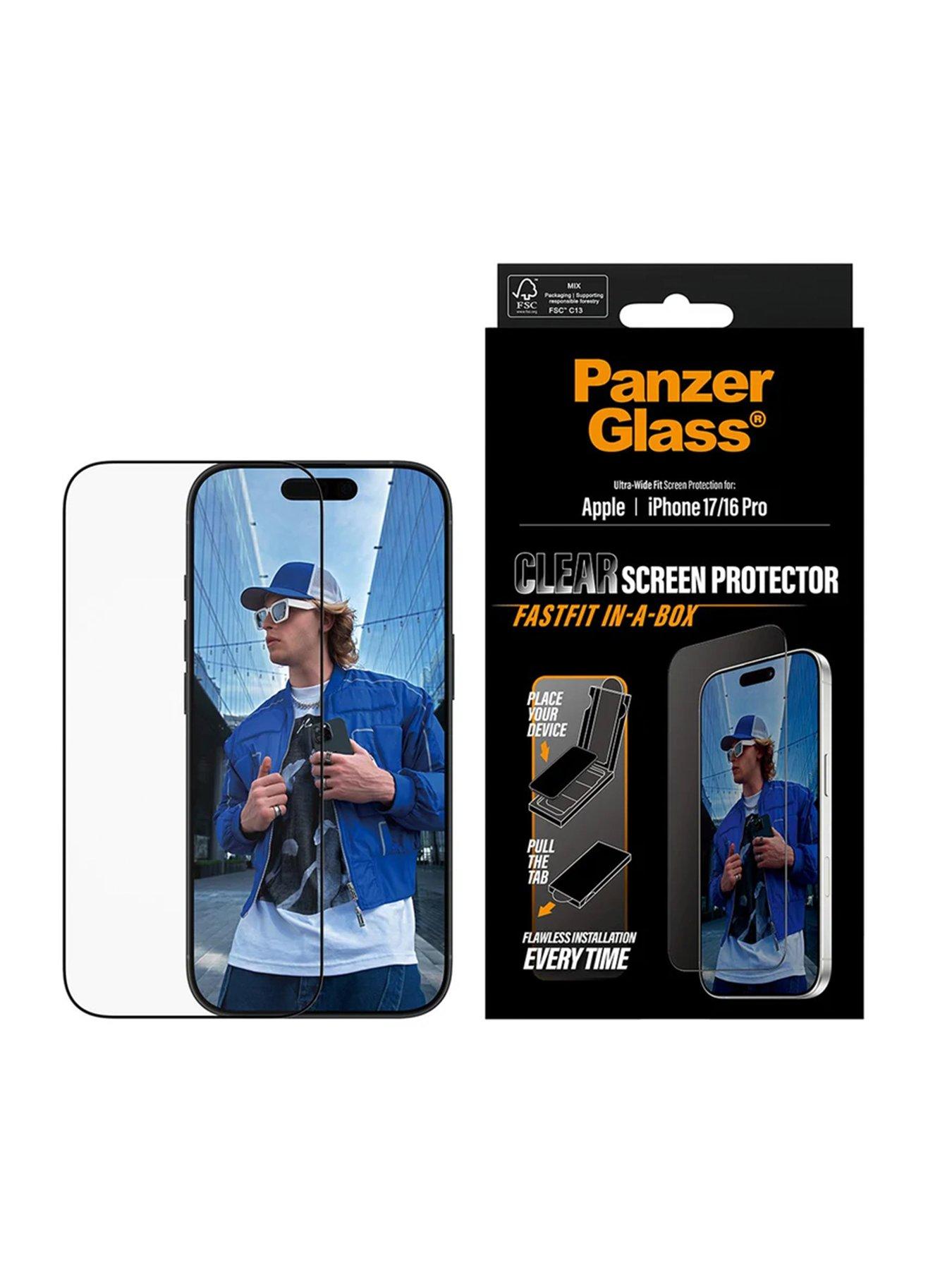 Image 2 of 4 of Panzerglass PanzerGlass&reg; Screen Protector iPhone 17 | Ultra-Wide Fit w. Fastfit in-a-box