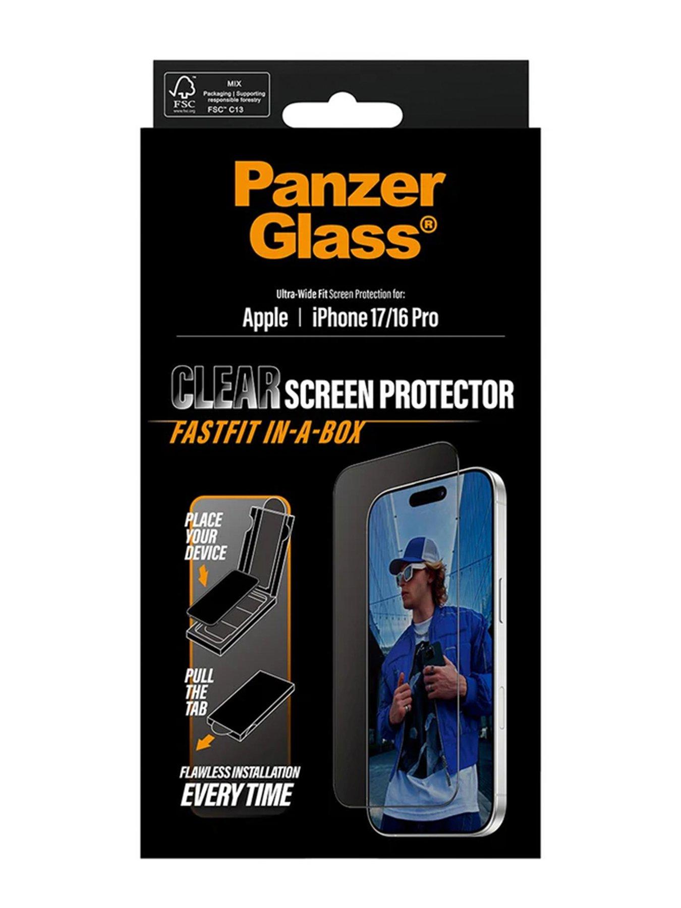 Image 3 of 4 of Panzerglass PanzerGlass&reg; Screen Protector iPhone 17 | Ultra-Wide Fit w. Fastfit in-a-box