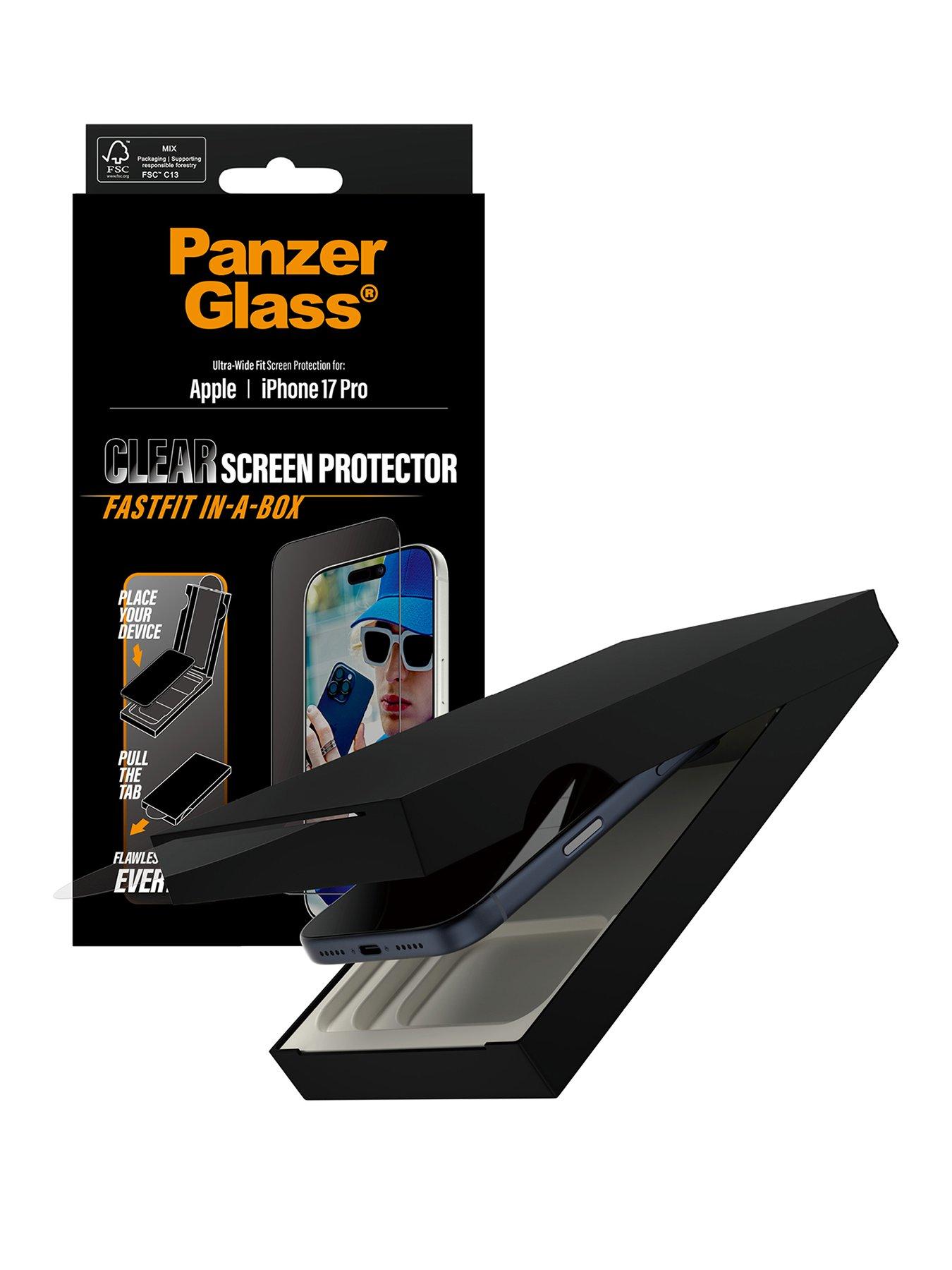 Panzerglass PanzerGlass® Screen Protector iPhone 17 Pro | Ultra-Wide Fit w. Fastfit in-a-box