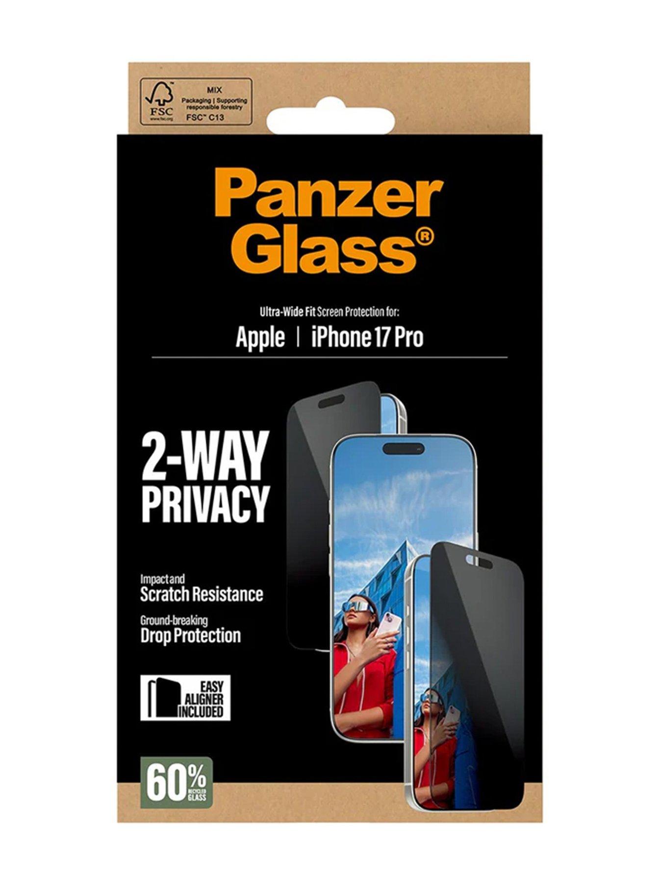 Image 3 of 4 of Panzerglass PanzerGlass&reg;&nbsp;Privacy Screen Protector iPhone 17Pro | Ultra- Wide Fit w. EasyAligner