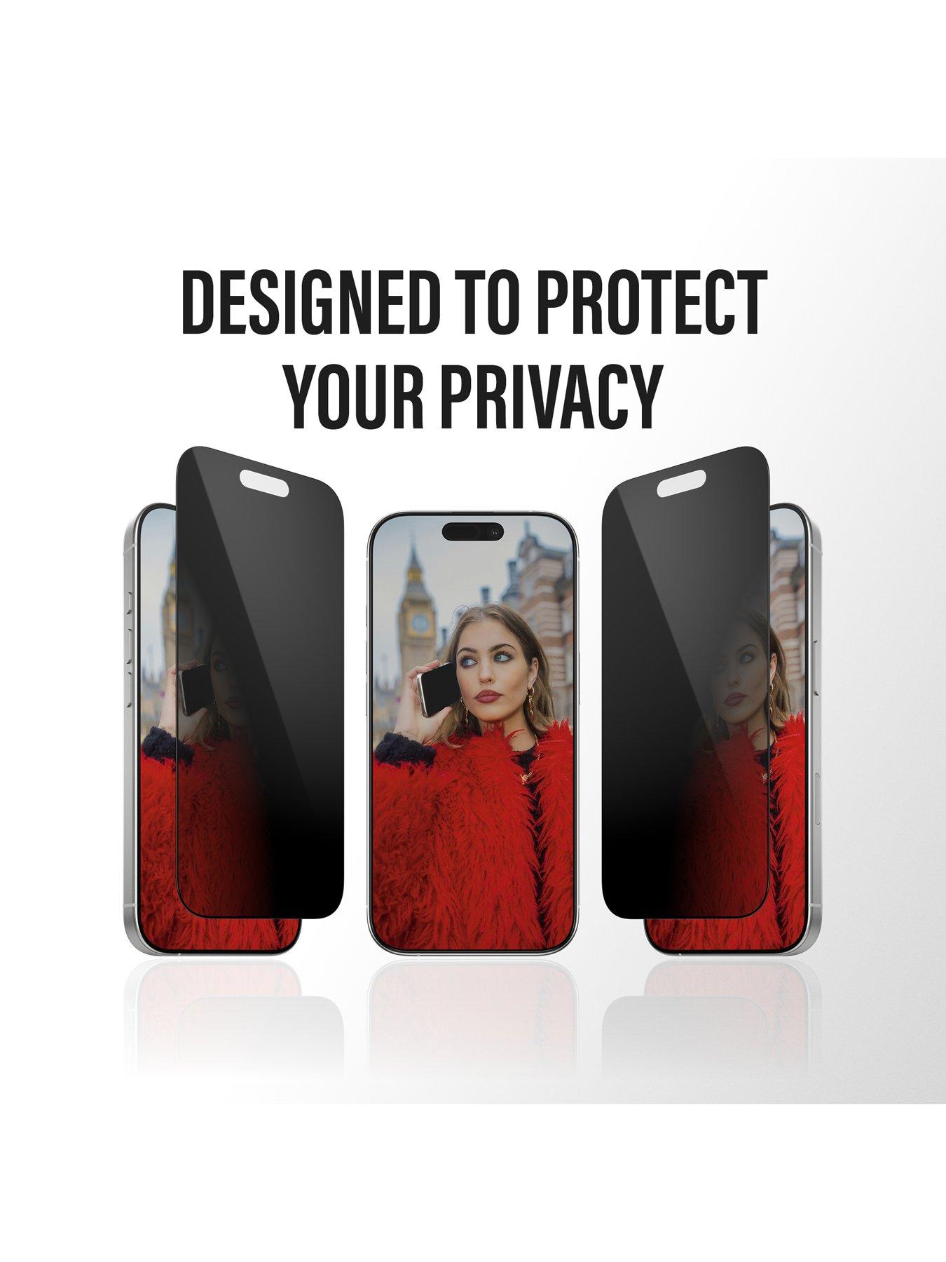 Image 2 of 4 of Panzerglass Privacy Screen Protector iPhone 2025 Pro Max , Ultra- Wide Fit w. EasyAligner