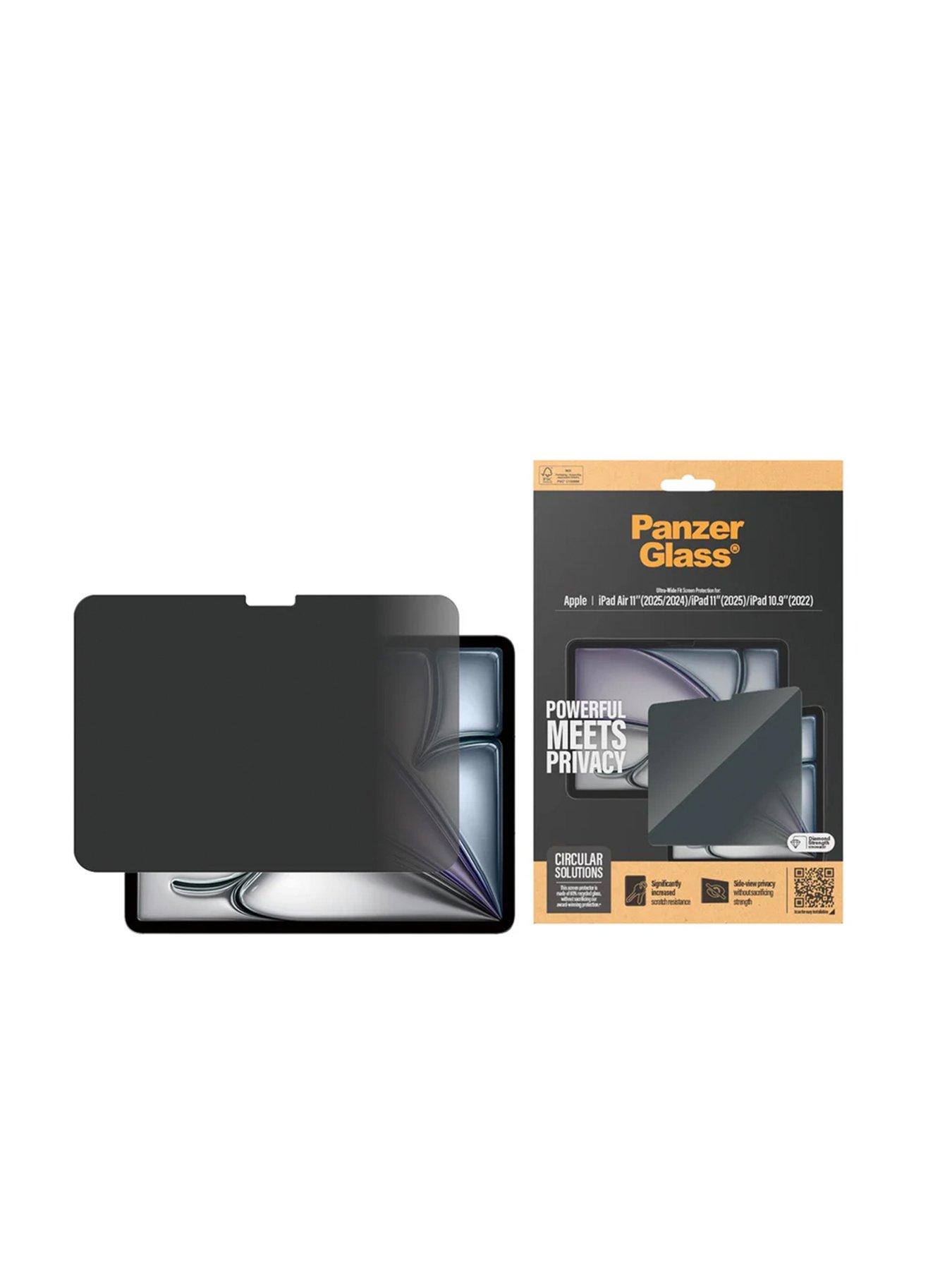 Image 2 of 4 of Panzerglass Privacy Screen Protector iPad Air 11'' (2024-2025) , iPad 11" (2025) , iPad 10.9'' (2022) , Ultra-Wide Fit