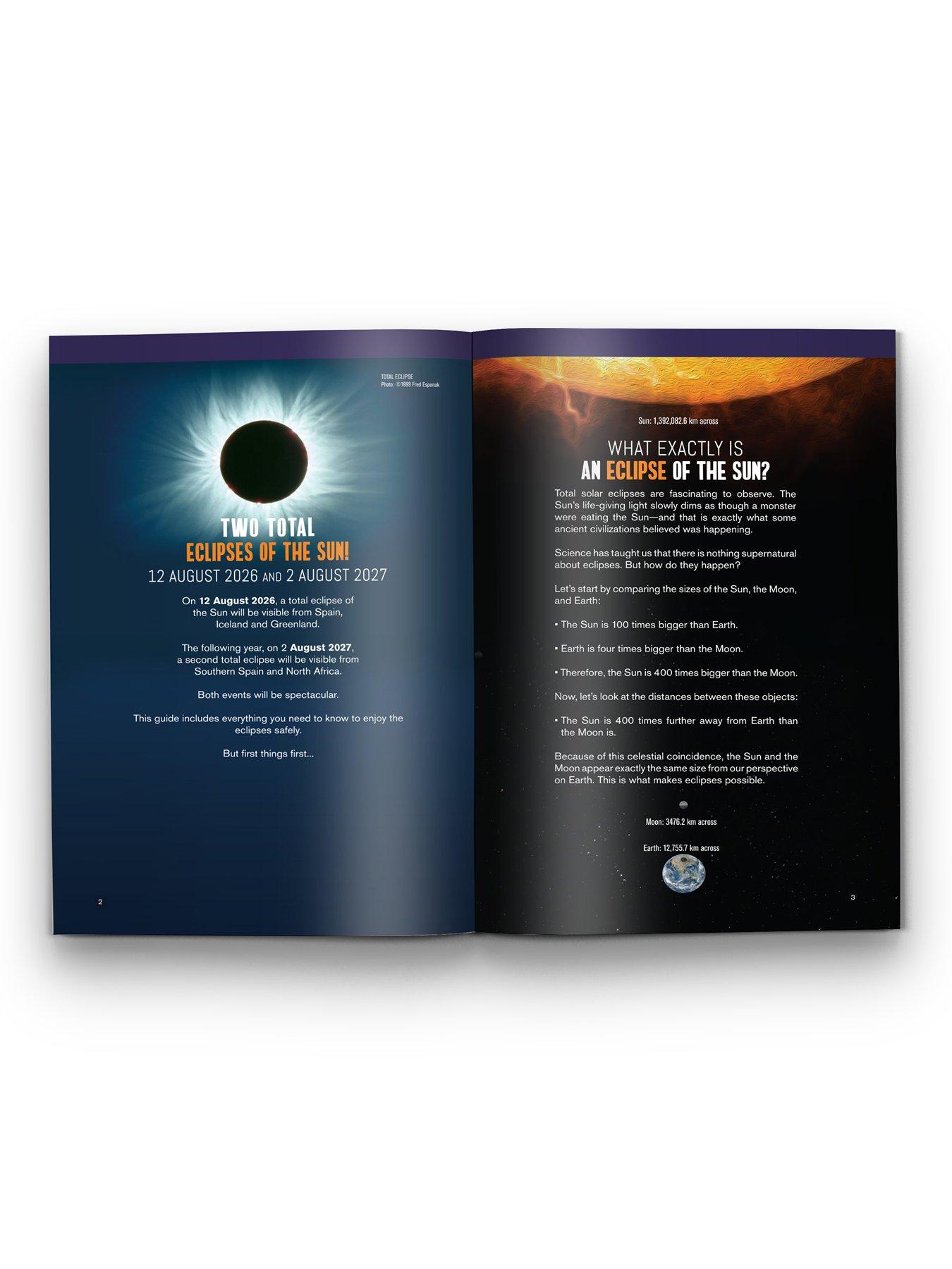 Image 7 of 7 of Celestron EclipSmart Solar Eclipse Observing &amp; Imaging Kit - (1) plastic frame glasses, (1) photo filter and (1) guidebook