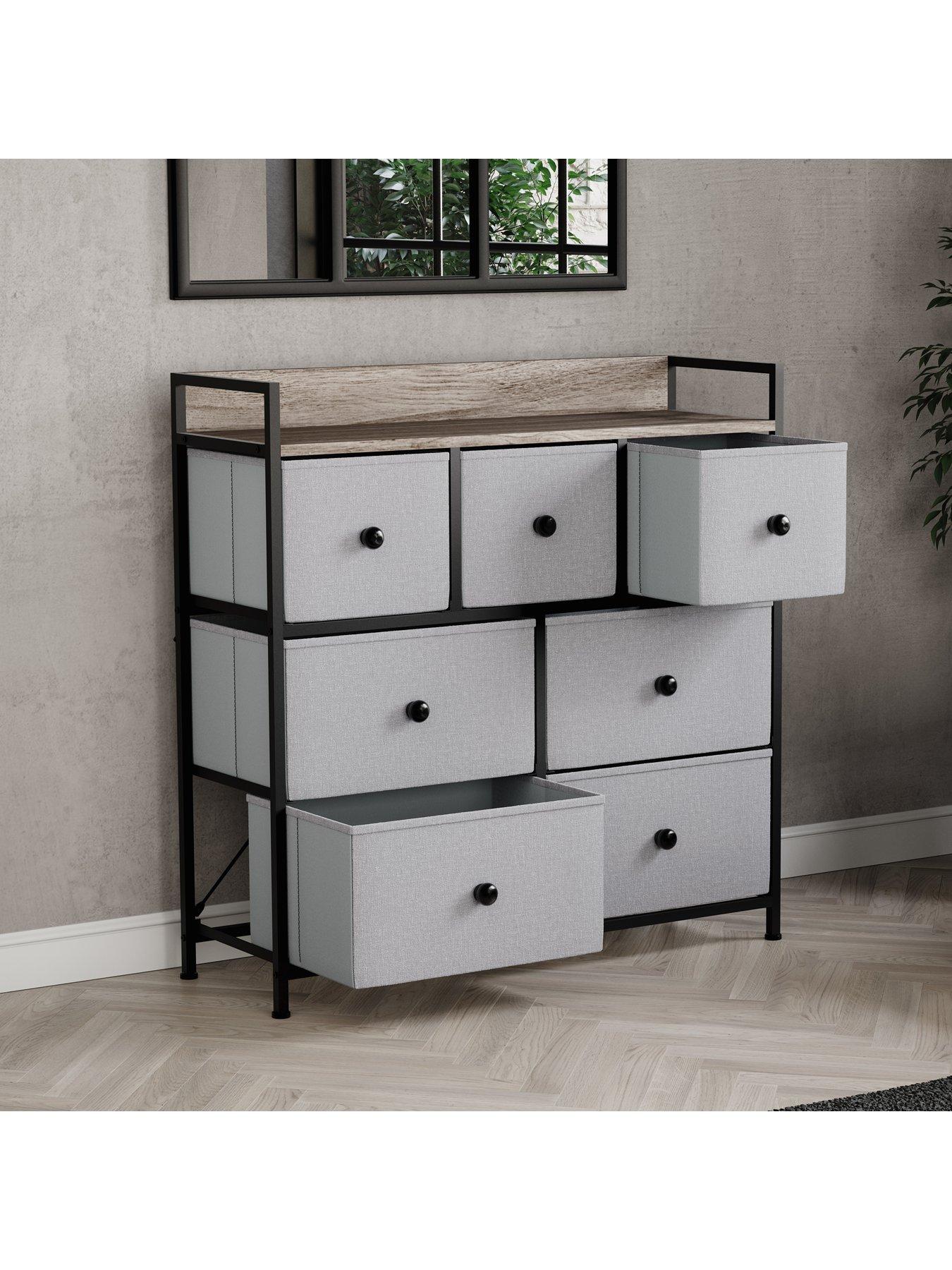 Image 5 of 7 of Vida Designs Chorley 7 Drawer Fabric Chest