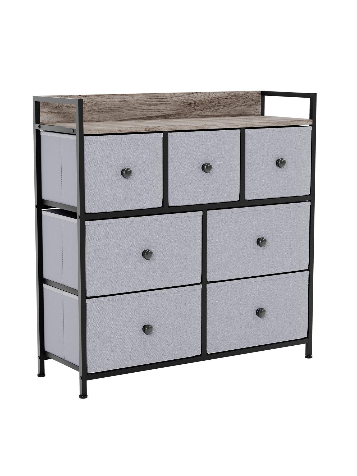 Image 7 of 7 of Vida Designs Chorley 7 Drawer Fabric Chest