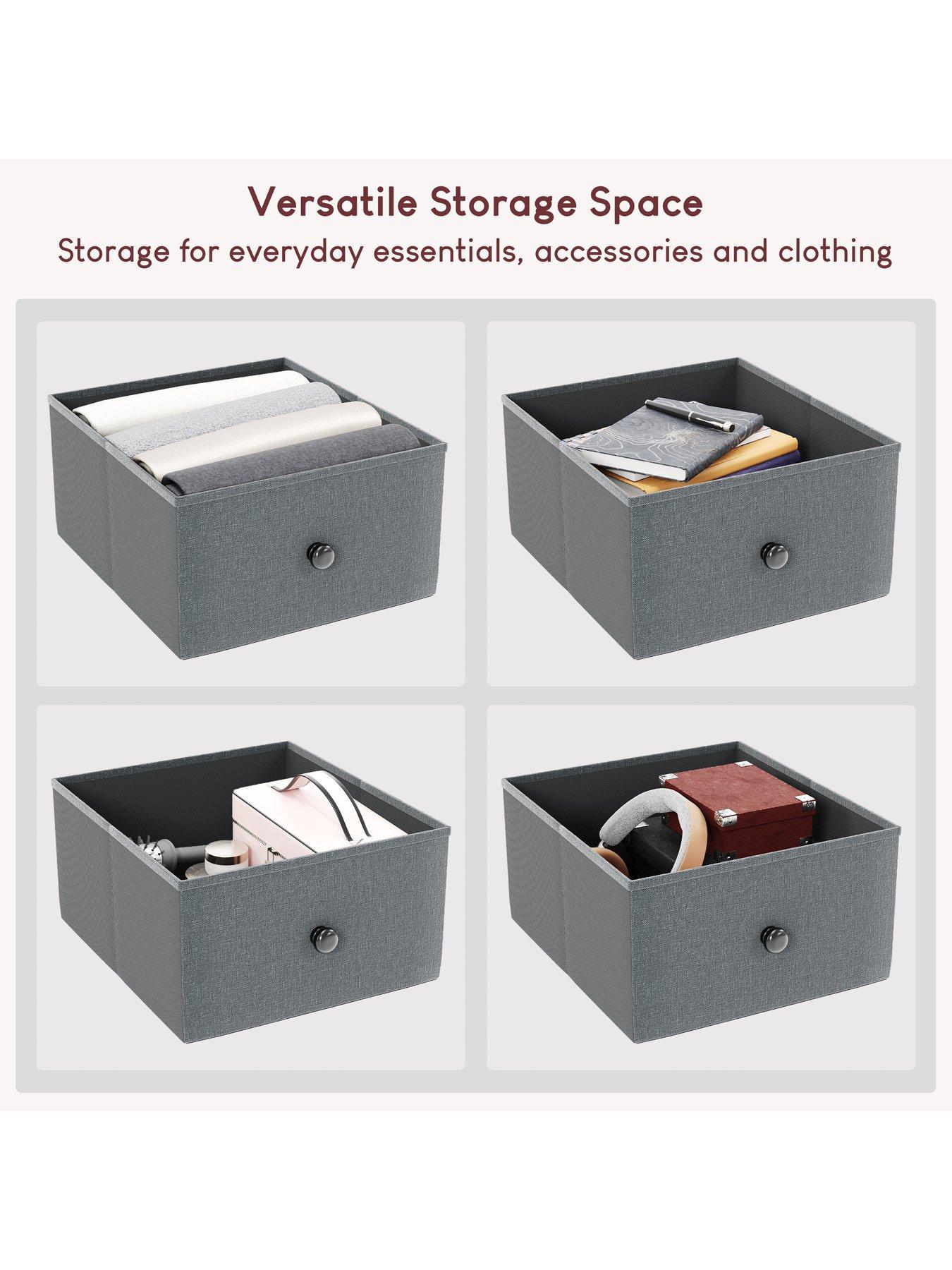 Image 3 of 7 of Vida Designs Chorley 8 Drawer Fabric Chest