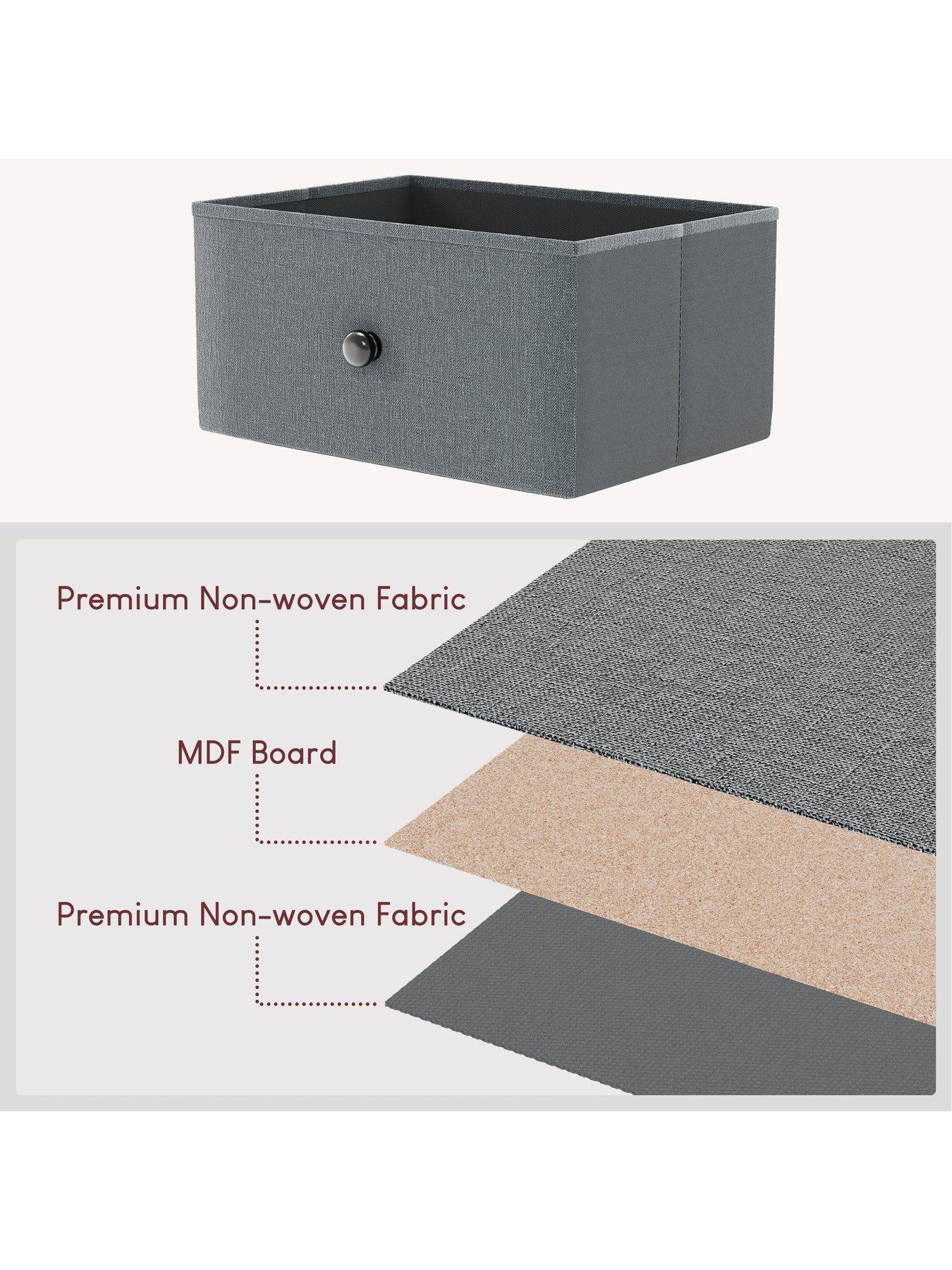 Image 4 of 7 of Vida Designs Chorley 8 Drawer Fabric Chest