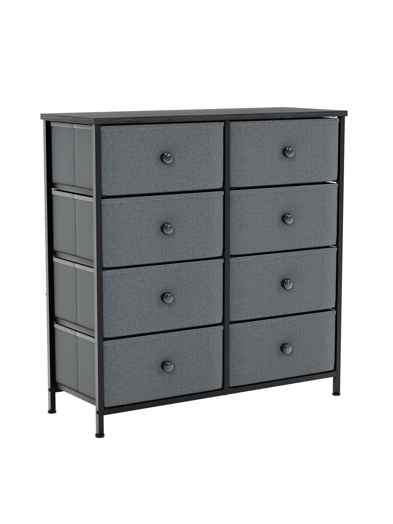 Image 7 of 7 of Vida Designs Chorley 8 Drawer Fabric Chest