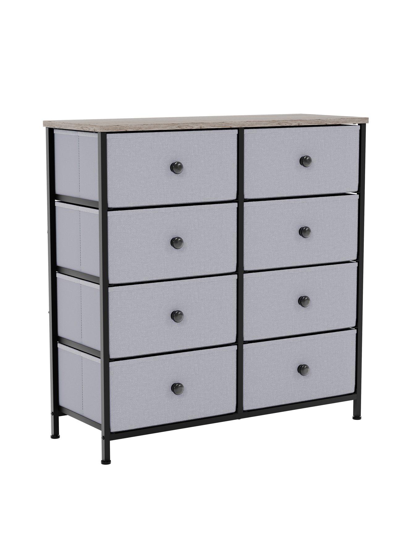 Image 7 of 7 of Vida Designs Chorley 8 Drawer Fabric Chest
