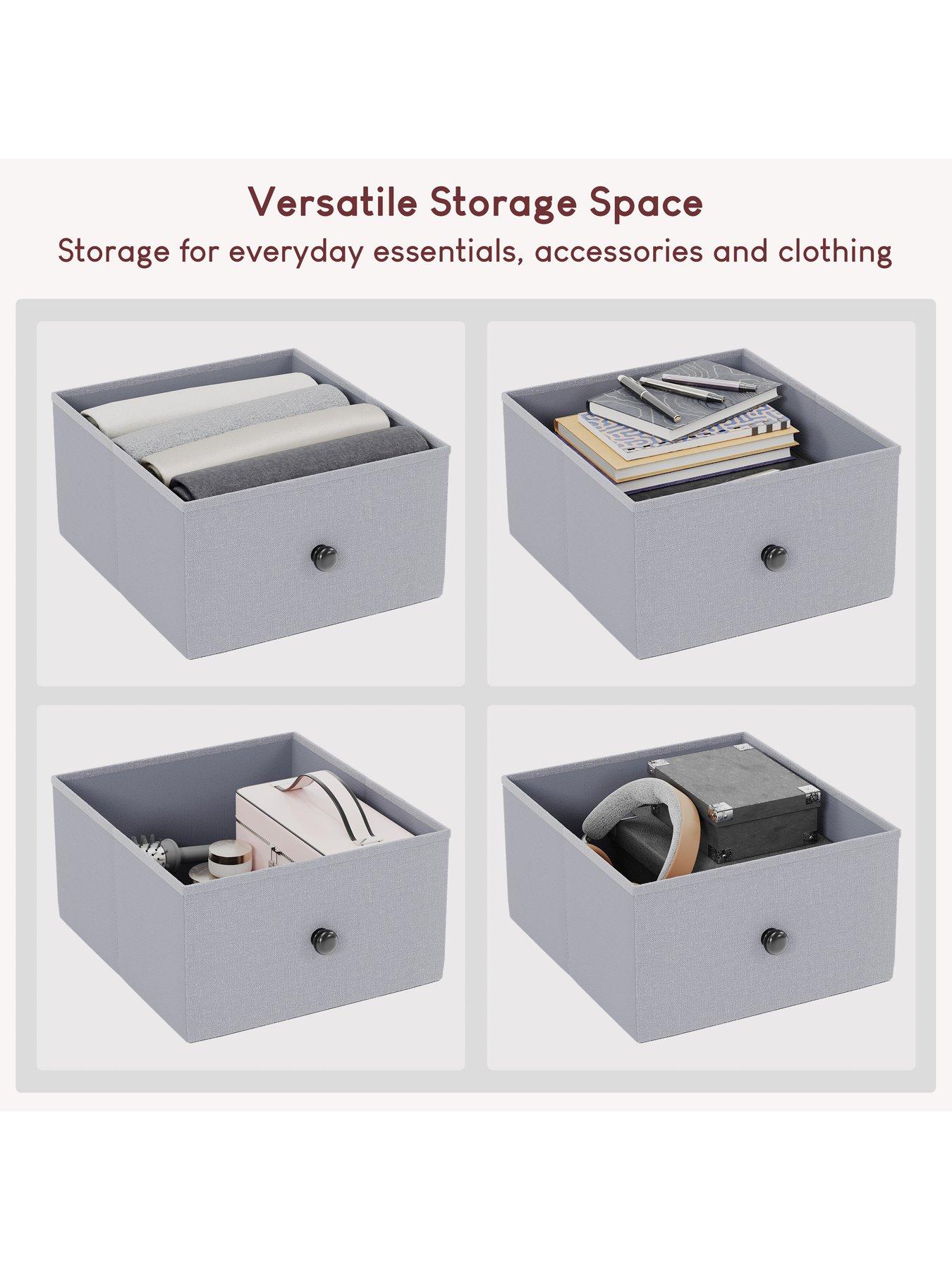 Image 3 of 7 of Vida Designs Chorley 10 Drawer Fabric Chest