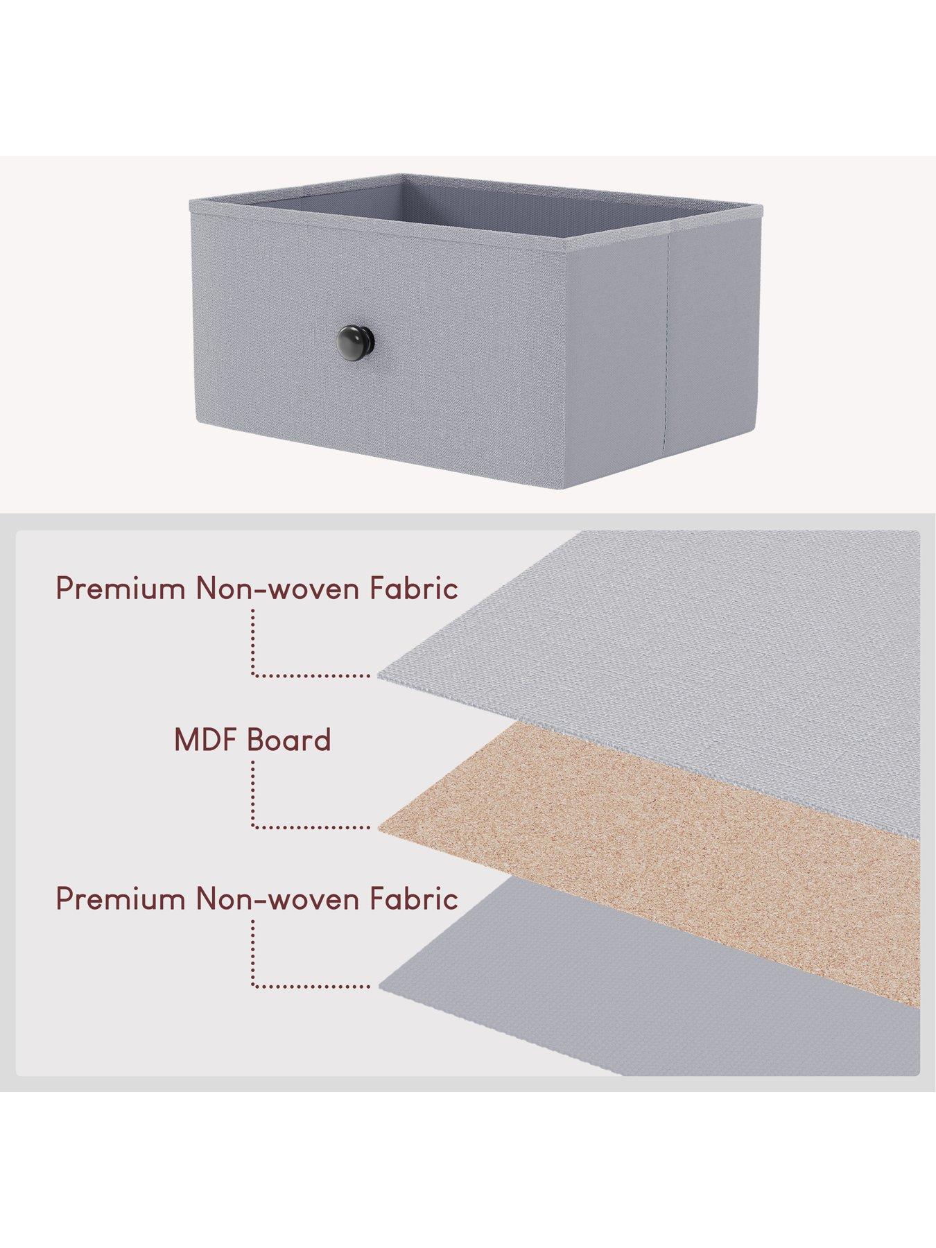 Image 4 of 7 of Vida Designs Chorley 10 Drawer Fabric Chest
